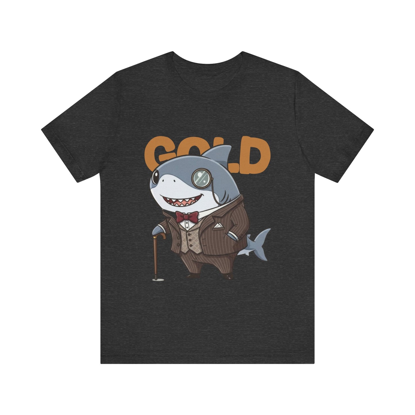Unique Gentleman Shark Shirt | Classic 1920s Style Animal Art T-Shirt - Unisex Tee, Gift for Shark Lovers, Casual Outfit