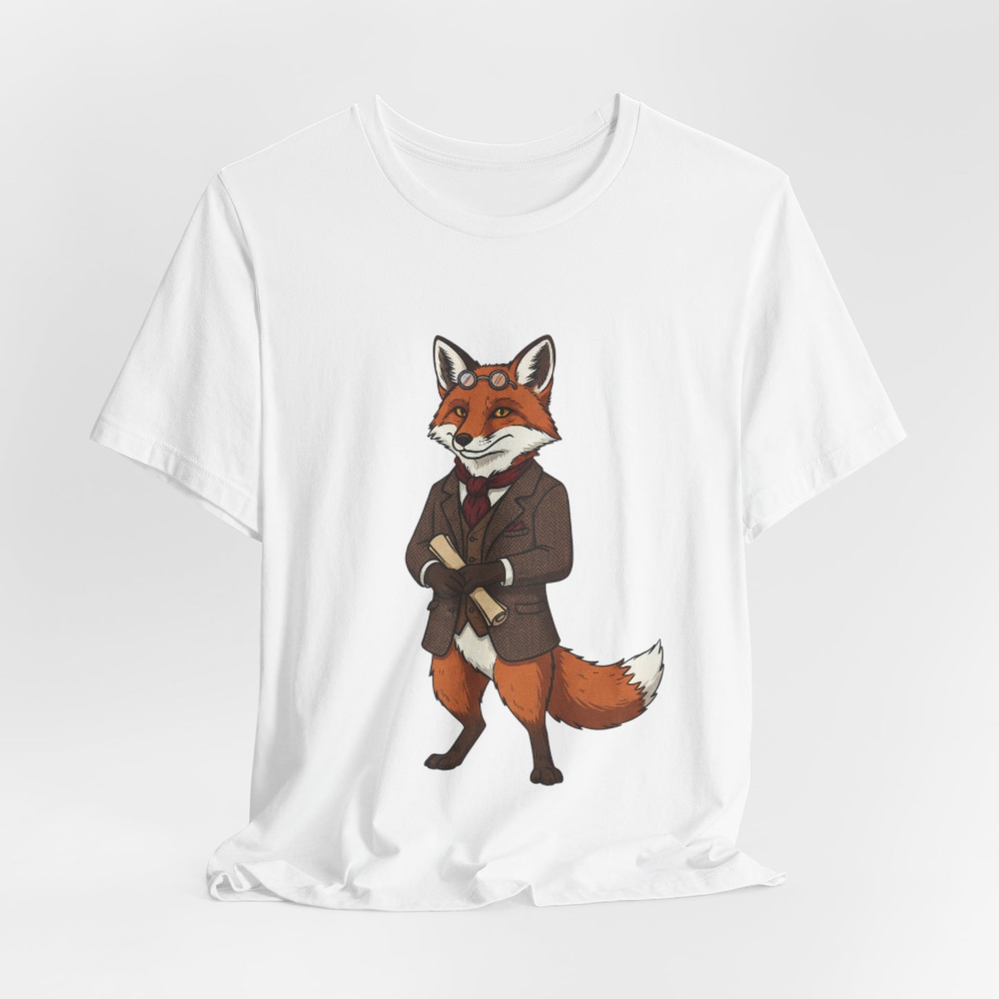 Stylish Fox Graphic Tee, Animal Lover's shirt, Fun Casual Outfit, Unique Gift for Him/Her, Quirky Fashion Statement