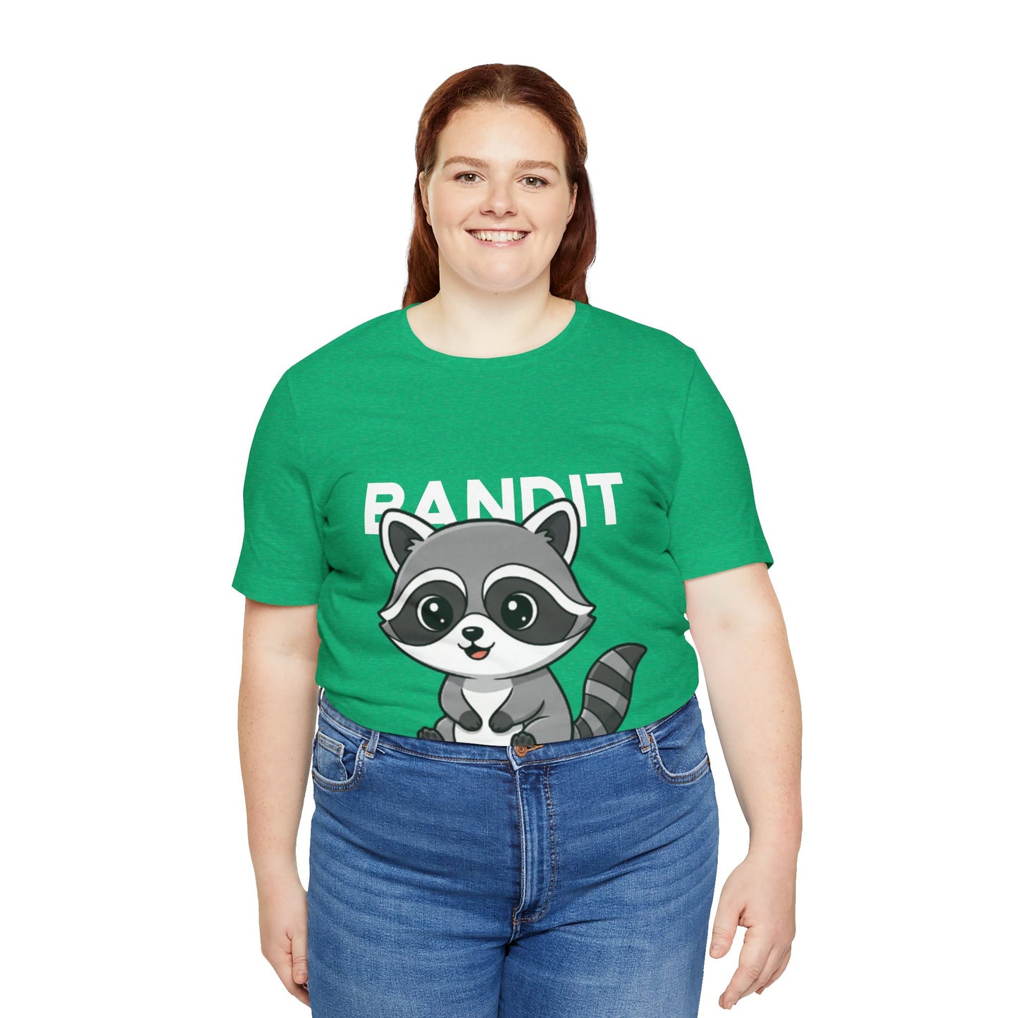 Cute Raccoon Bandit Tee - Fun Gift for Animal Lovers, Kids, Eco-Friendly Shirt, Casual Wear, Birthday, Nature Enthusiasts