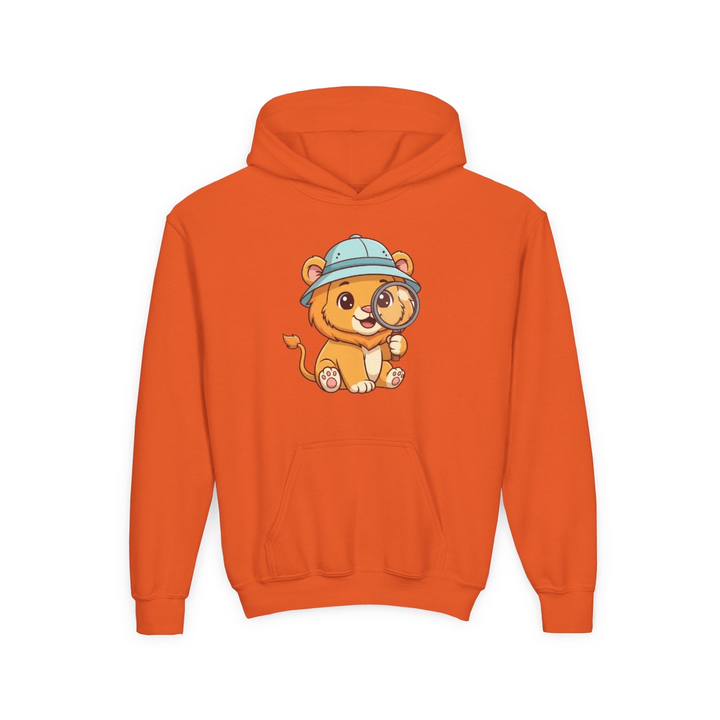 Cute Lion Explorer Youth Sweatshirt