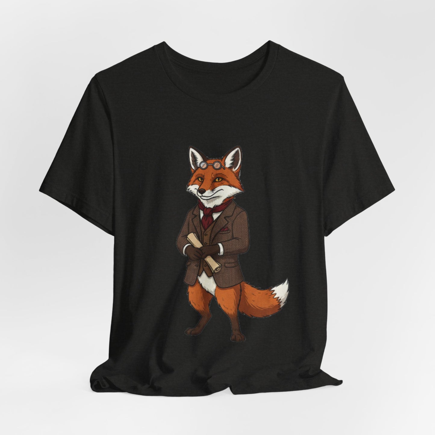 Stylish Fox Graphic Tee, Animal Lover's shirt, Fun Casual Outfit, Unique Gift for Him/Her, Quirky Fashion Statement