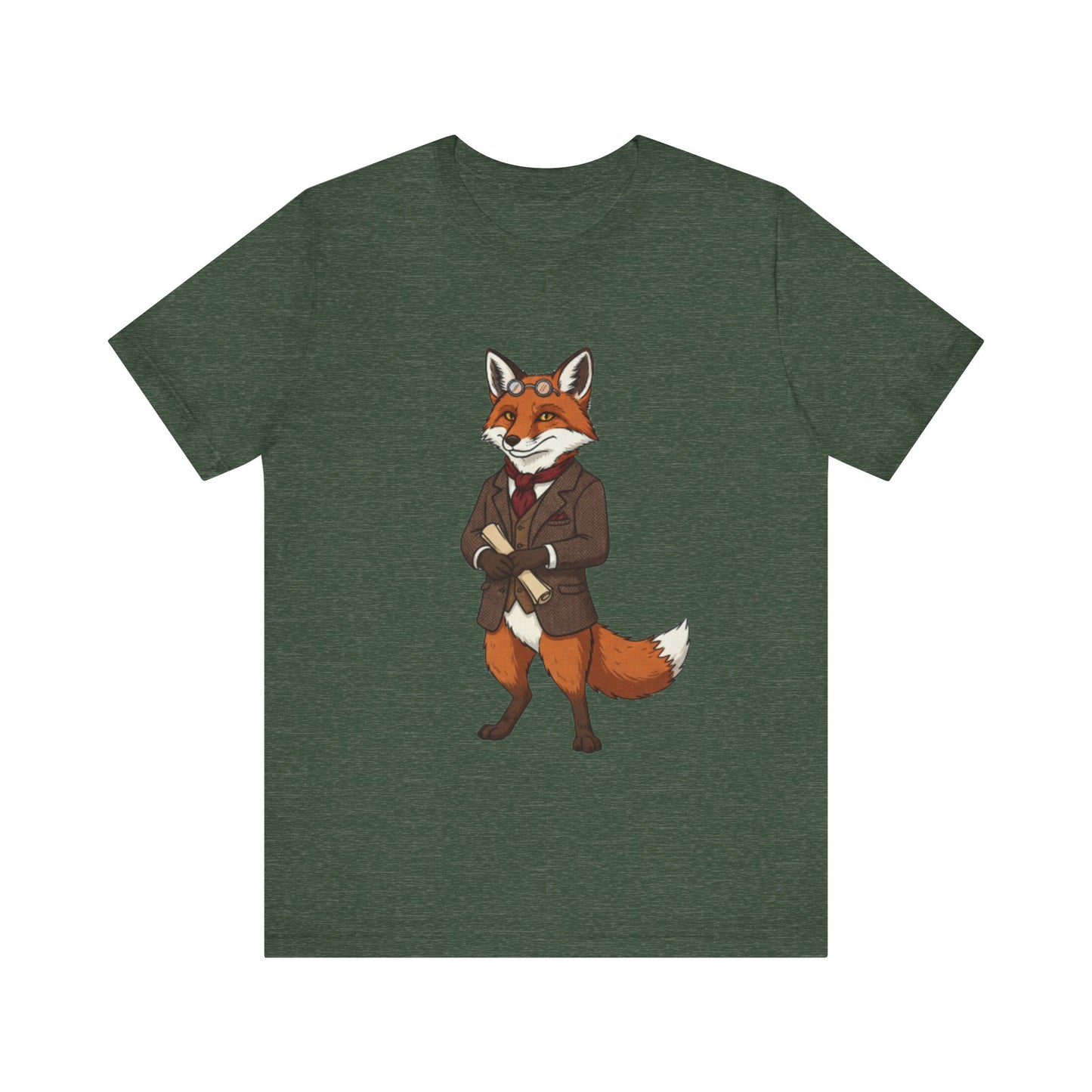 Stylish Fox Graphic Tee, Animal Lover's shirt, Fun Casual Outfit, Unique Gift for Him/Her, Quirky Fashion Statement