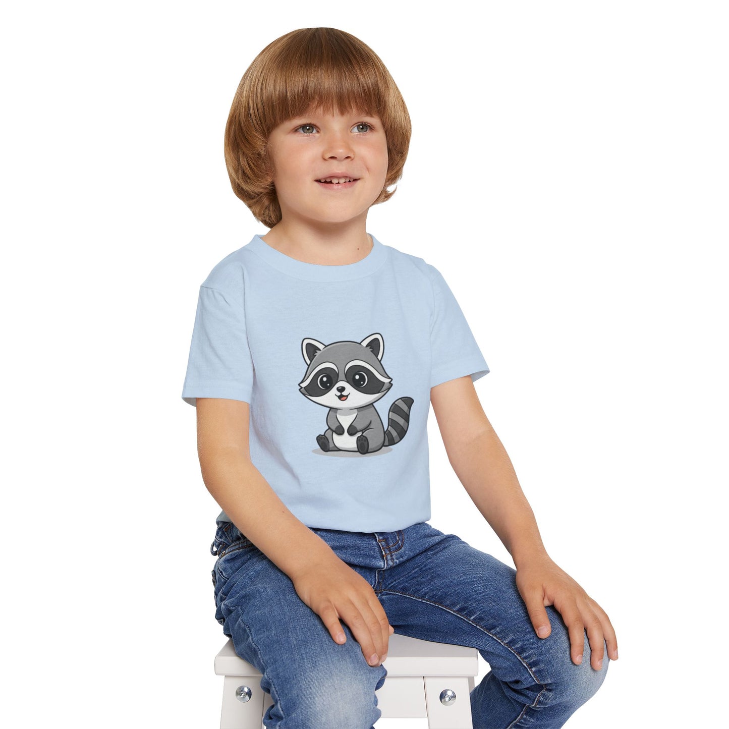 Cute Raccoon Toddler T-Shirt