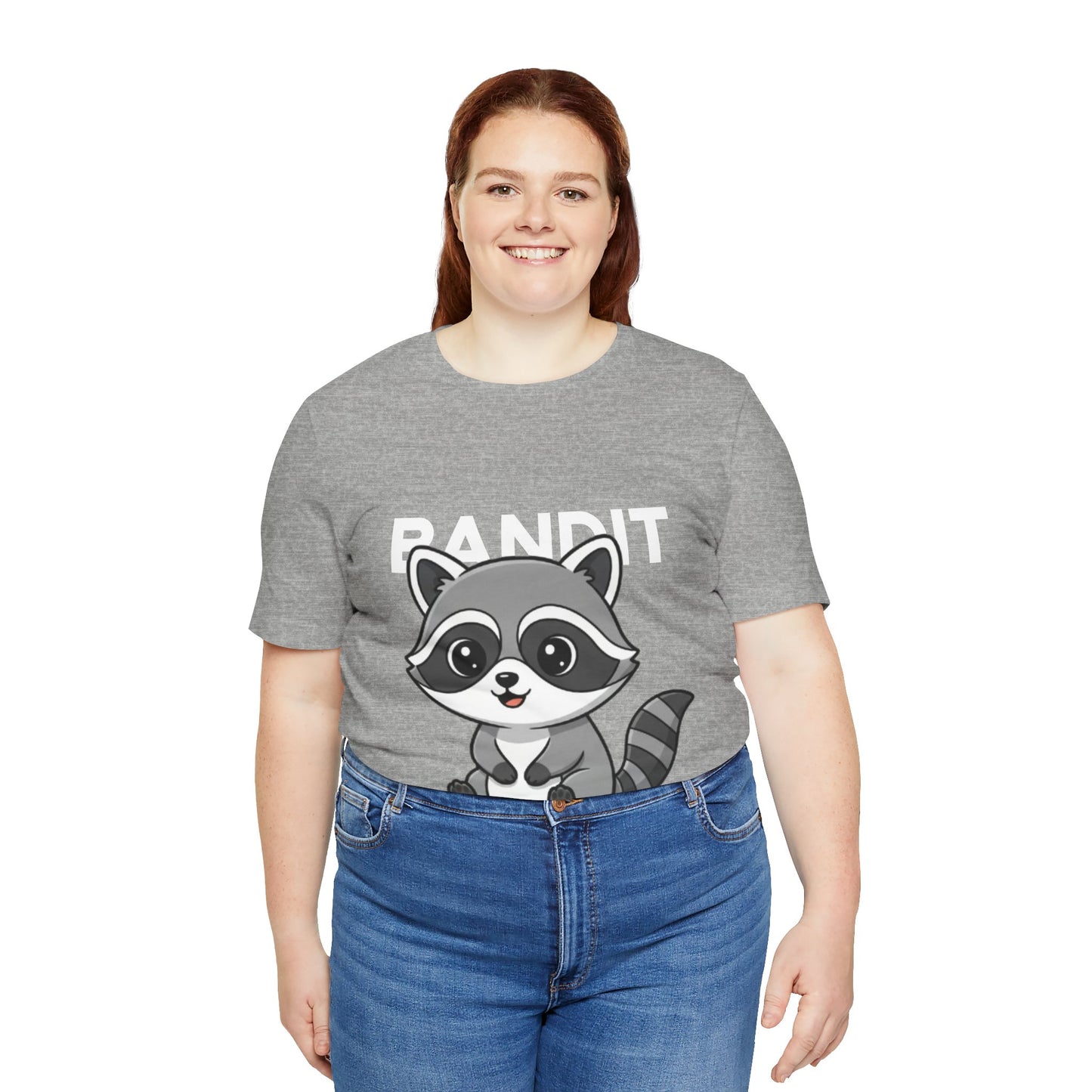 Cute Raccoon Bandit Tee - Fun Gift for Animal Lovers, Kids, Eco-Friendly Shirt, Casual Wear, Birthday, Nature Enthusiasts