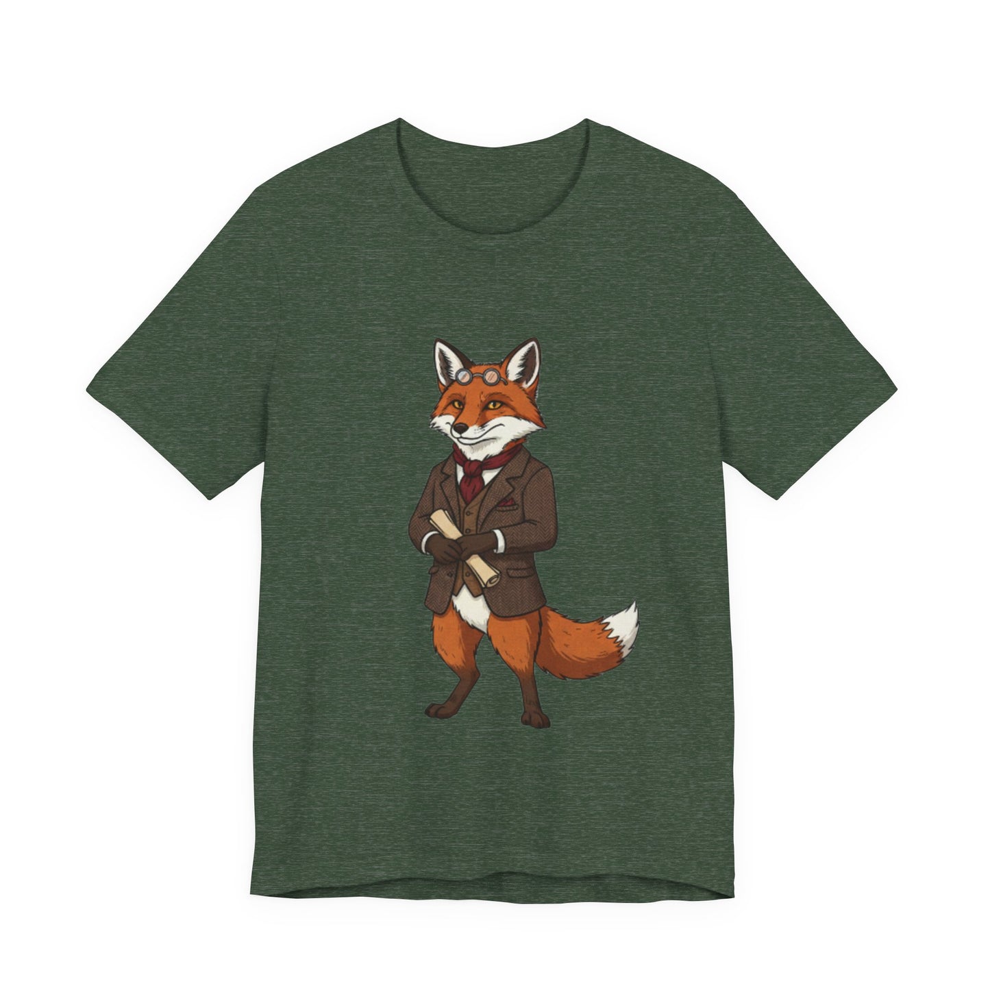 Stylish Fox Graphic Tee, Animal Lover's shirt, Fun Casual Outfit, Unique Gift for Him/Her, Quirky Fashion Statement