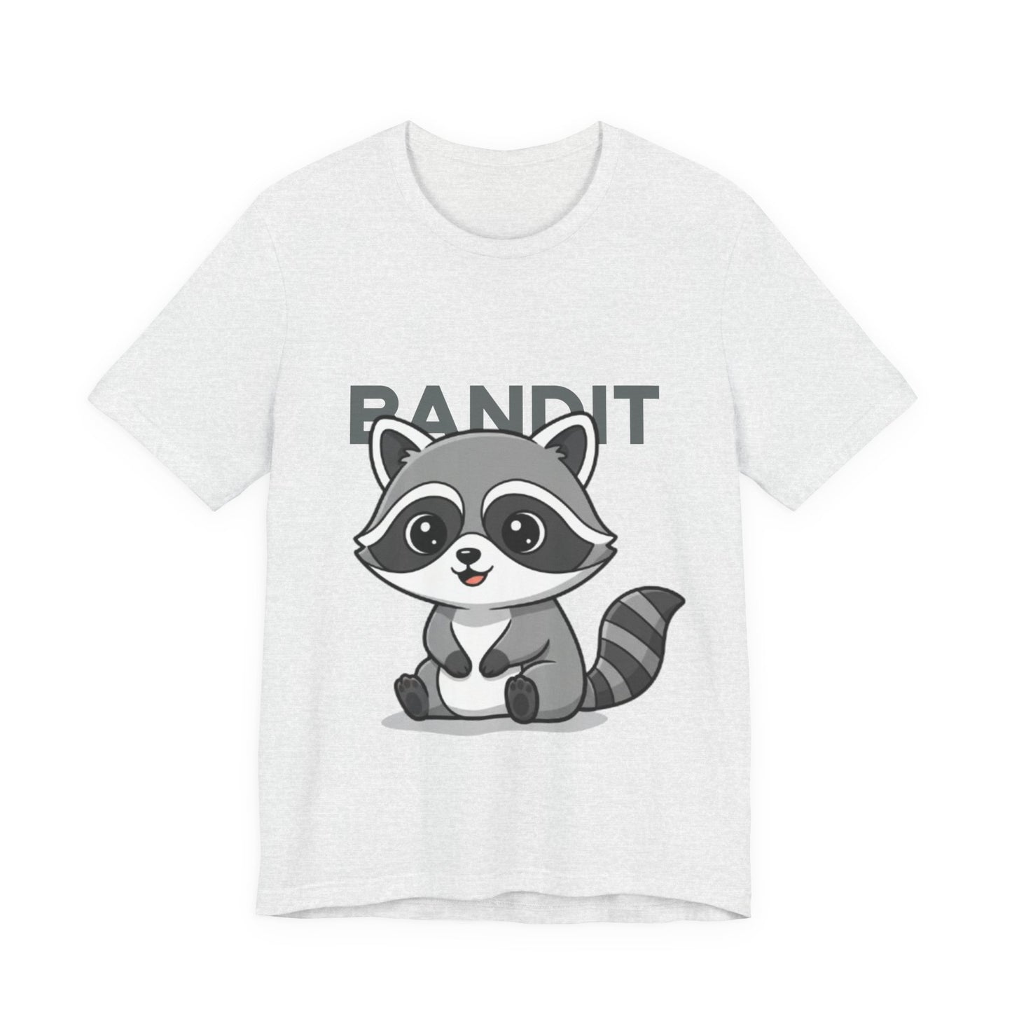 Cute Raccoon Bandit Tee - Fun Gift for Animal Lovers, Kids, Eco-Friendly Shirt, Casual Wear, Birthday, Nature Enthusiasts