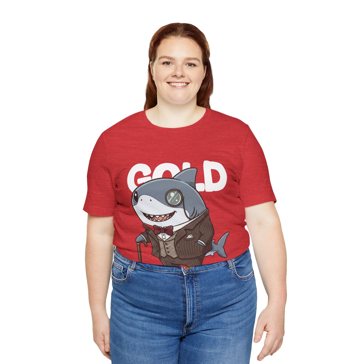 Unique Gentleman Shark Shirt | Classic 1920s Style Animal Art T-Shirt - Unisex Tee, Gift for Shark Lovers, Casual Outfit