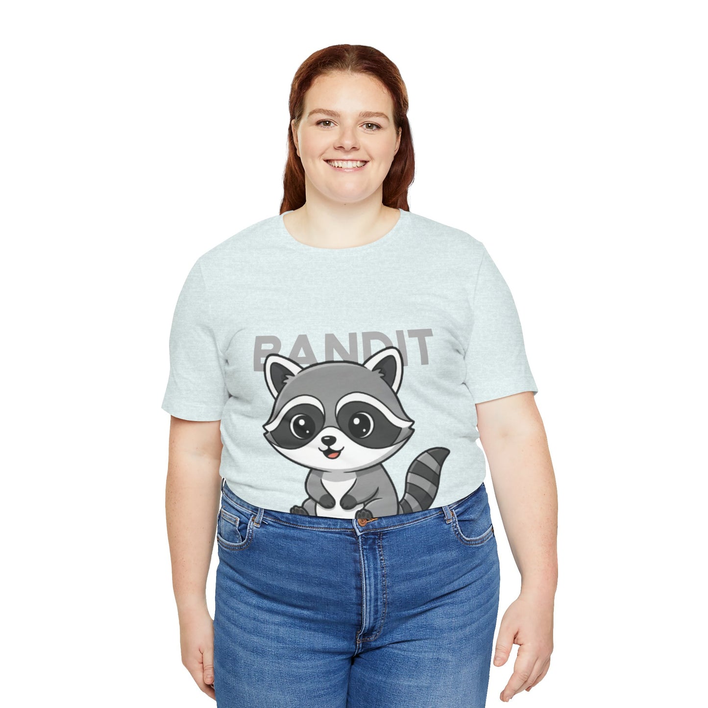 Cute Raccoon Bandit Tee - Fun Gift for Animal Lovers, Kids, Eco-Friendly Shirt, Casual Wear, Birthday, Nature Enthusiasts