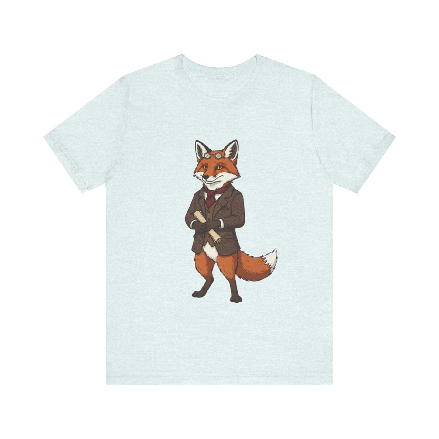 Stylish Fox Graphic Tee, Animal Lover's shirt, Fun Casual Outfit, Unique Gift for Him/Her, Quirky Fashion Statement