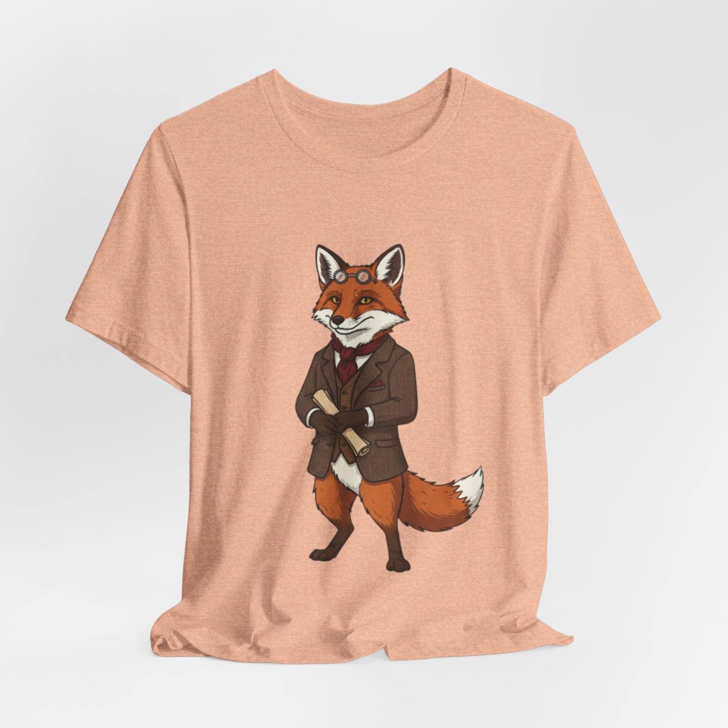 Stylish Fox Graphic Tee, Animal Lover's shirt, Fun Casual Outfit, Unique Gift for Him/Her, Quirky Fashion Statement