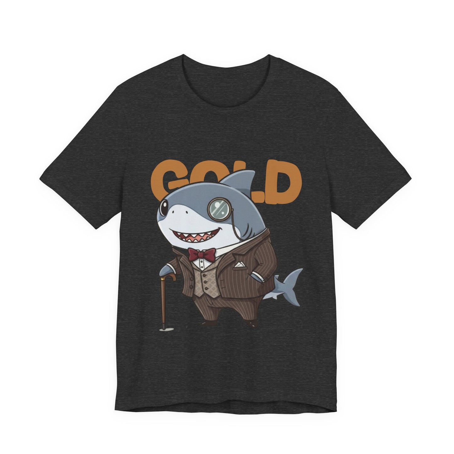 Unique Gentleman Shark Shirt | Classic 1920s Style Animal Art T-Shirt - Unisex Tee, Gift for Shark Lovers, Casual Outfit