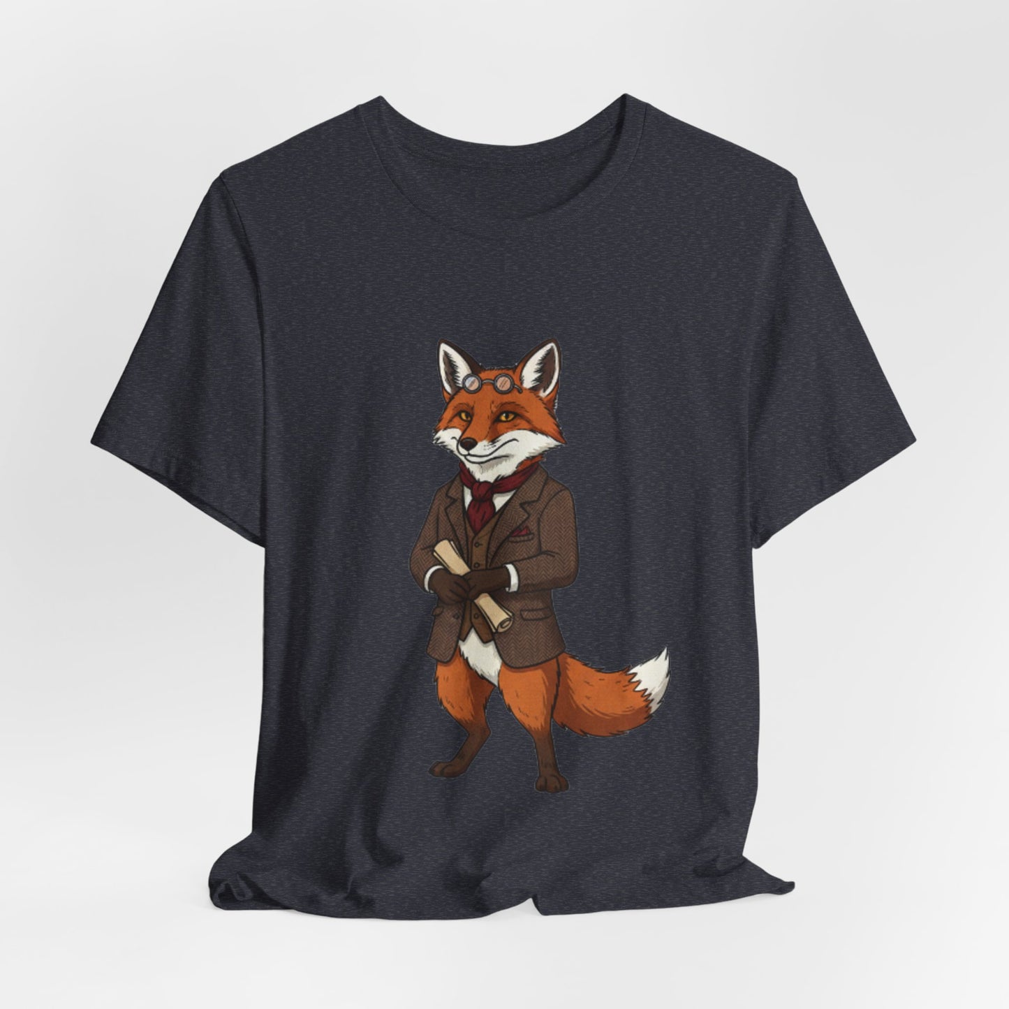 Stylish Fox Graphic Tee, Animal Lover's shirt, Fun Casual Outfit, Unique Gift for Him/Her, Quirky Fashion Statement