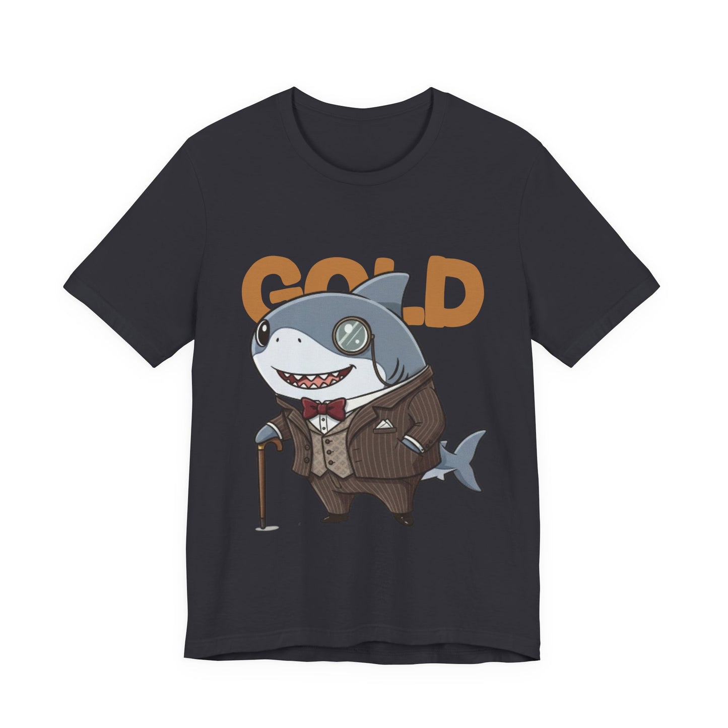 Unique Gentleman Shark Shirt | Classic 1920s Style Animal Art T-Shirt - Unisex Tee, Gift for Shark Lovers, Casual Outfit