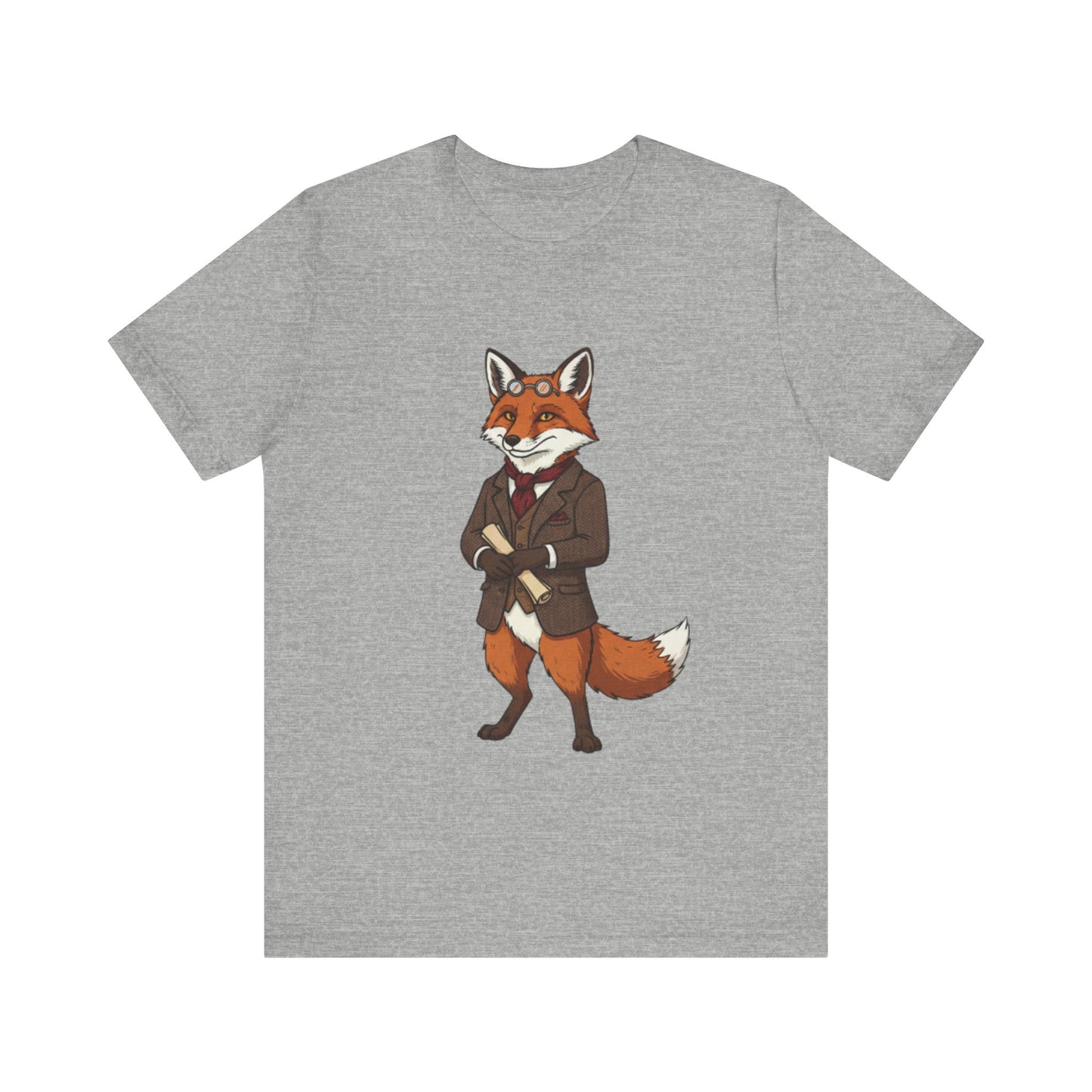 Stylish Fox Graphic Tee, Animal Lover's shirt, Fun Casual Outfit, Unique Gift for Him/Her, Quirky Fashion Statement