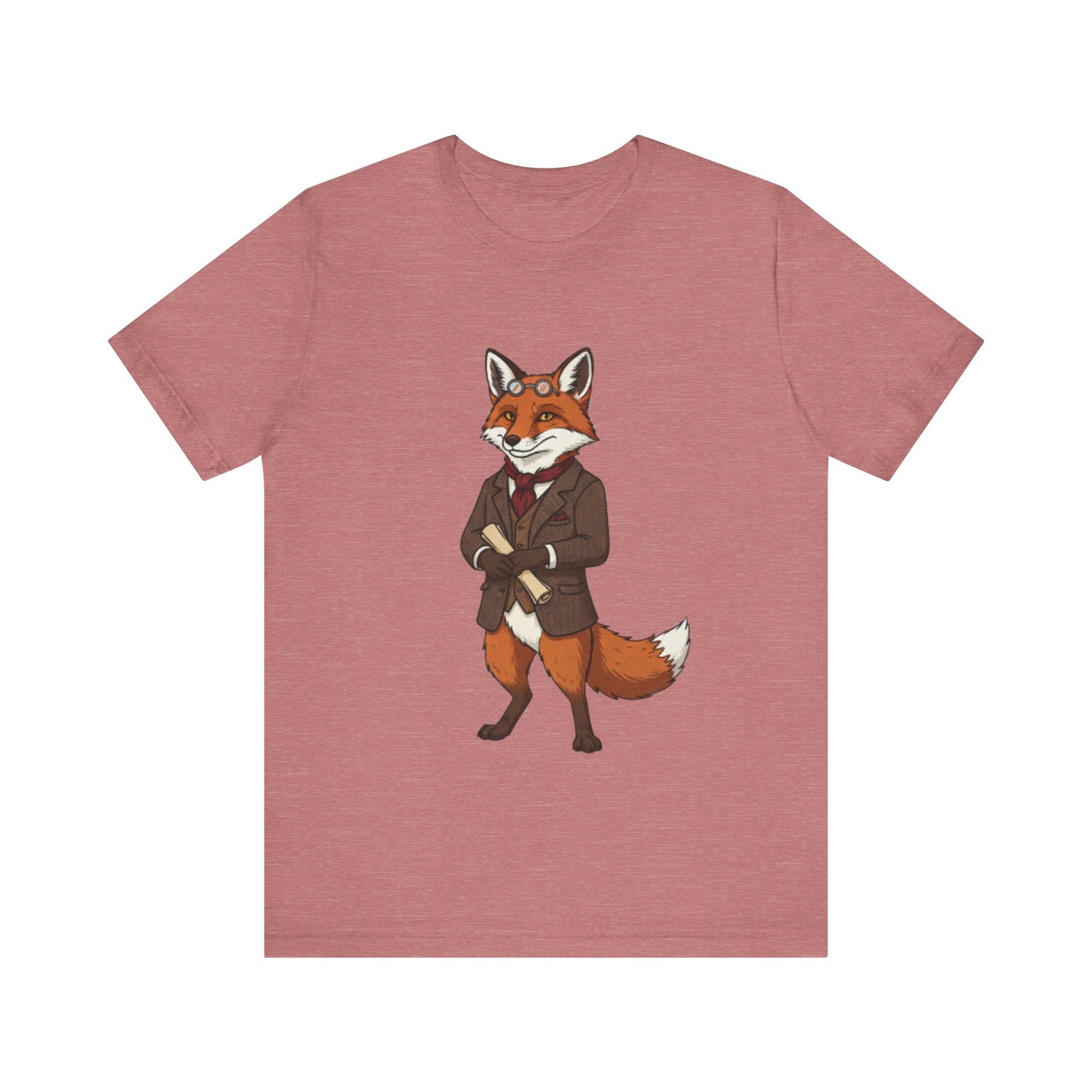 Stylish Fox Graphic Tee, Animal Lover's shirt, Fun Casual Outfit, Unique Gift for Him/Her, Quirky Fashion Statement