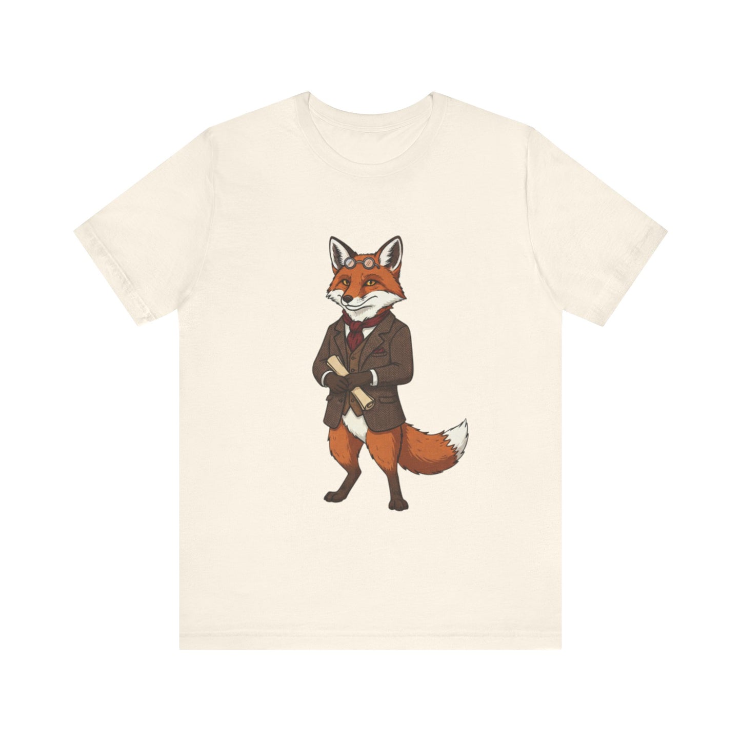 Stylish Fox Graphic Tee, Animal Lover's shirt, Fun Casual Outfit, Unique Gift for Him/Her, Quirky Fashion Statement