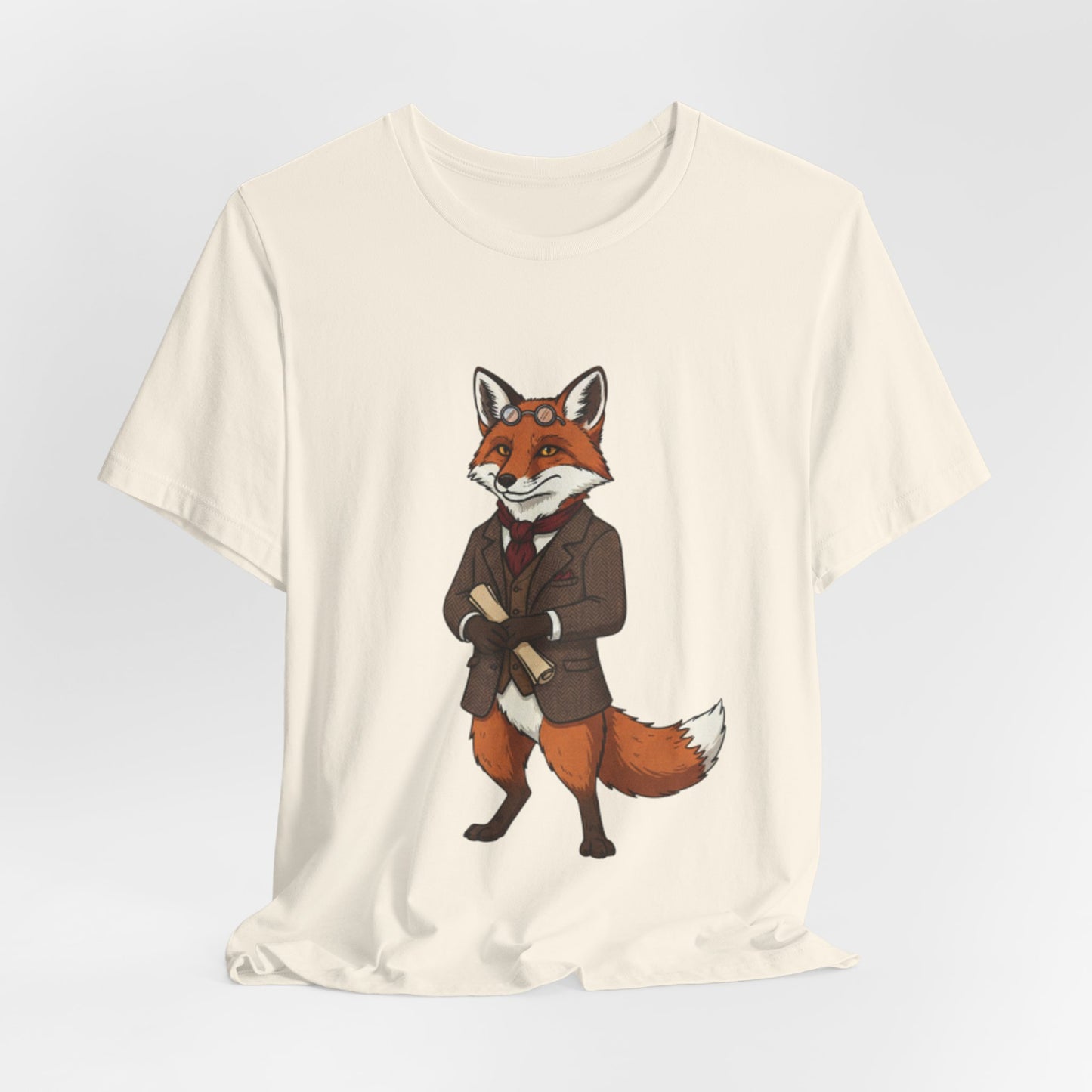 Stylish Fox Graphic Tee, Animal Lover's shirt, Fun Casual Outfit, Unique Gift for Him/Her, Quirky Fashion Statement