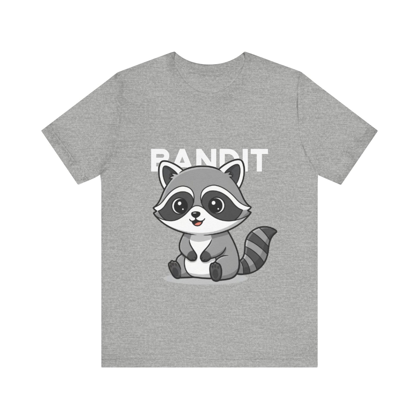 Cute Raccoon Bandit Tee - Fun Gift for Animal Lovers, Kids, Eco-Friendly Shirt, Casual Wear, Birthday, Nature Enthusiasts