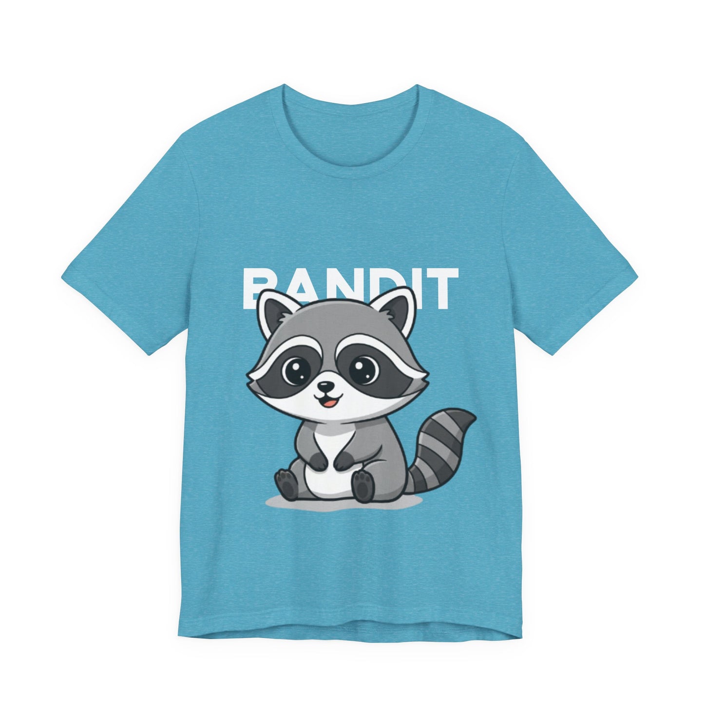 Cute Raccoon Bandit Tee - Fun Gift for Animal Lovers, Kids, Eco-Friendly Shirt, Casual Wear, Birthday, Nature Enthusiasts