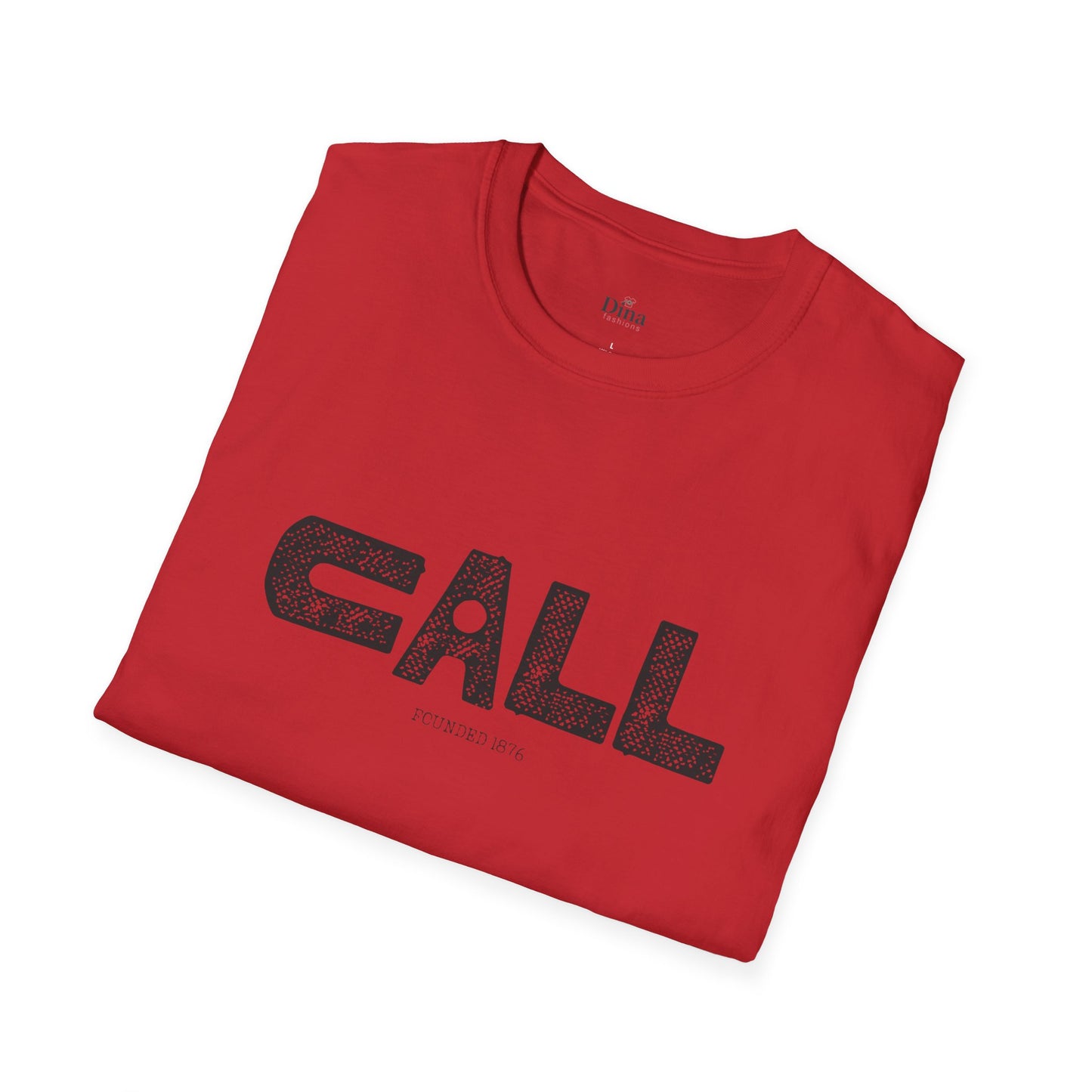 Call Graphic Unisex Softstyle T-Shirt - Casual Streetwear Tee