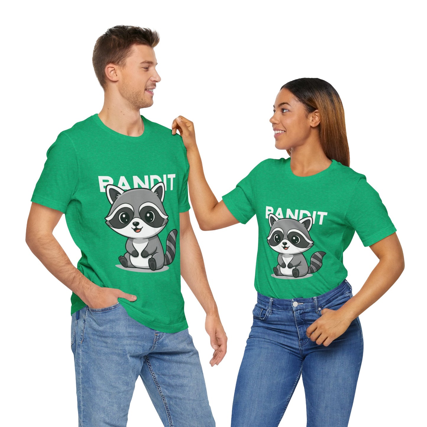 Cute Raccoon Bandit Tee - Fun Gift for Animal Lovers, Kids, Eco-Friendly Shirt, Casual Wear, Birthday, Nature Enthusiasts