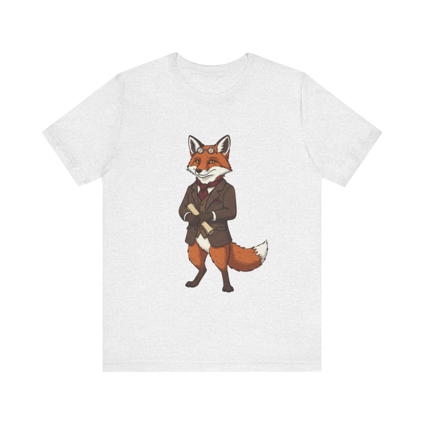 Stylish Fox Graphic Tee, Animal Lover's shirt, Fun Casual Outfit, Unique Gift for Him/Her, Quirky Fashion Statement