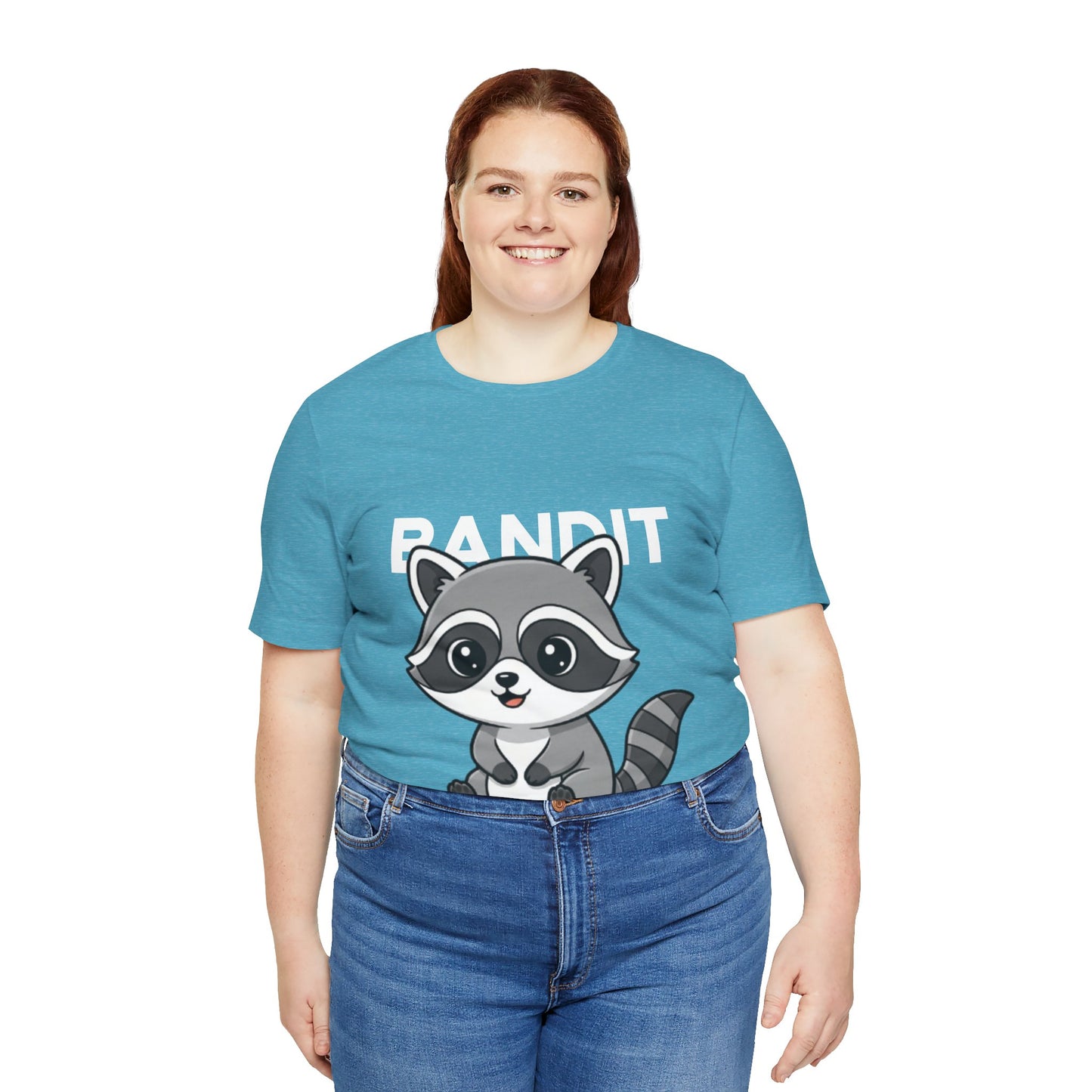 Cute Raccoon Bandit Tee - Fun Gift for Animal Lovers, Kids, Eco-Friendly Shirt, Casual Wear, Birthday, Nature Enthusiasts