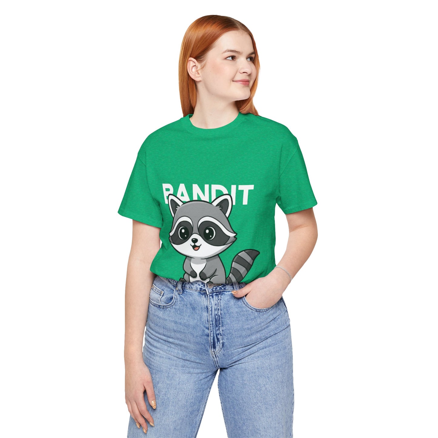 Cute Raccoon Bandit Tee - Fun Gift for Animal Lovers, Kids, Eco-Friendly Shirt, Casual Wear, Birthday, Nature Enthusiasts