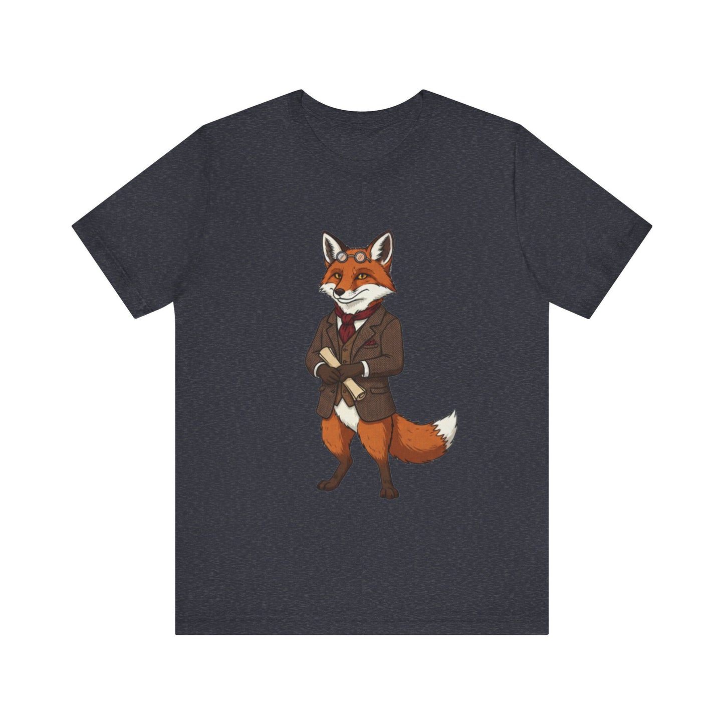 Stylish Fox Graphic Tee, Animal Lover's shirt, Fun Casual Outfit, Unique Gift for Him/Her, Quirky Fashion Statement