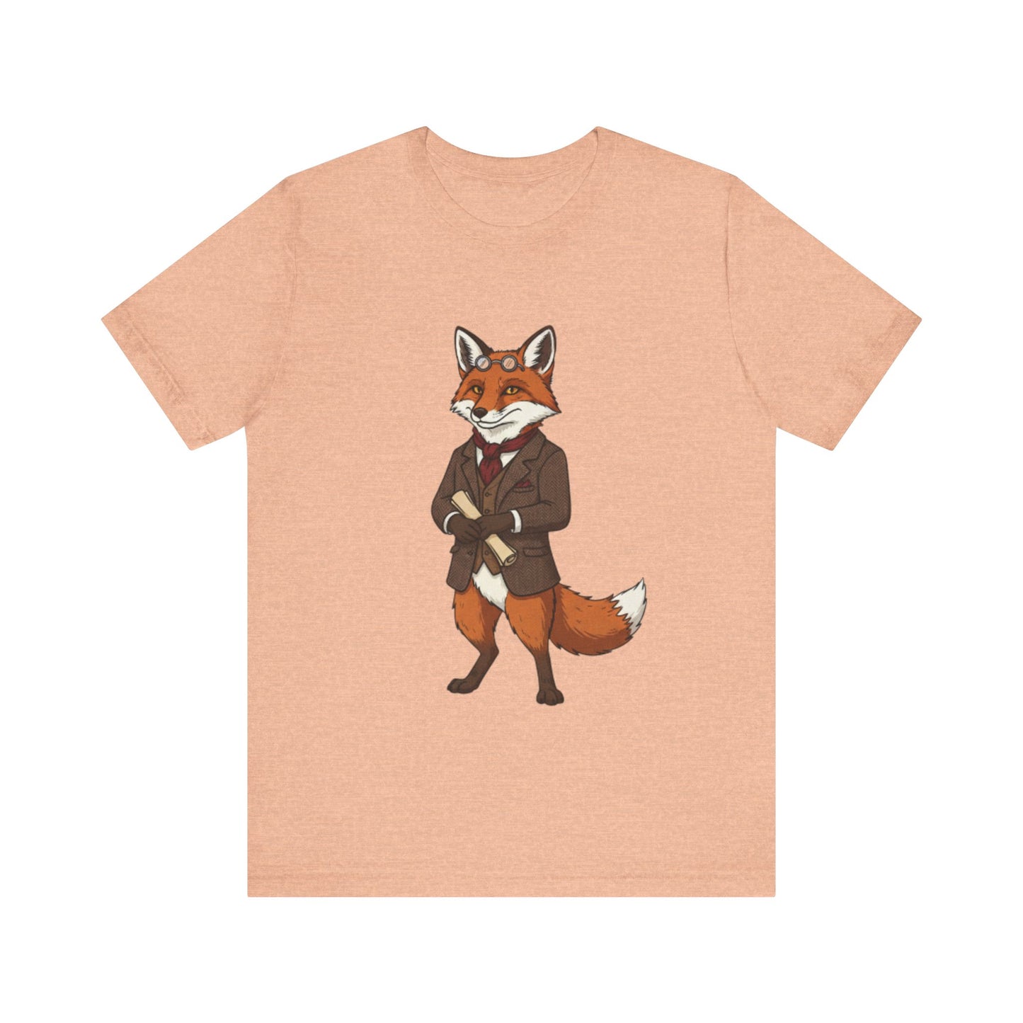 Stylish Fox Graphic Tee, Animal Lover's shirt, Fun Casual Outfit, Unique Gift for Him/Her, Quirky Fashion Statement