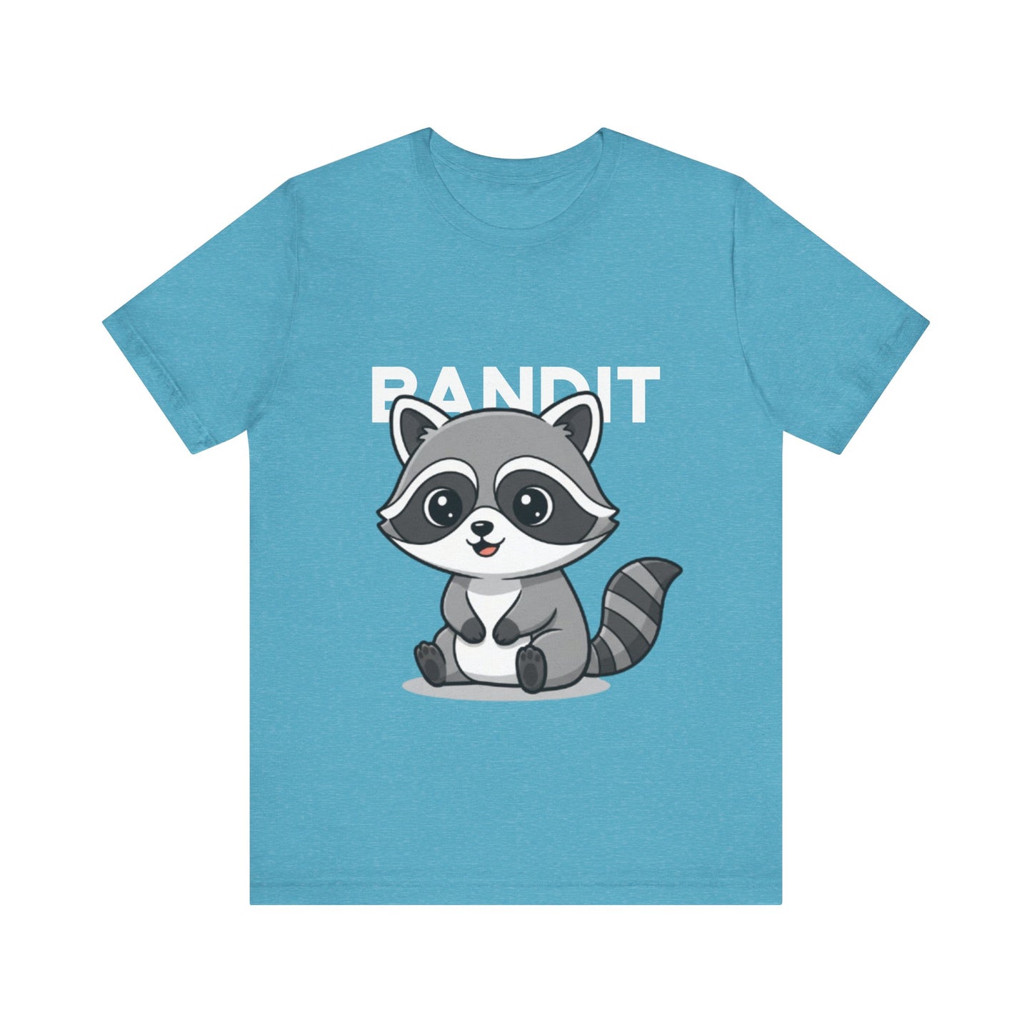 Cute Raccoon Bandit Tee - Fun Gift for Animal Lovers, Kids, Eco-Friendly Shirt, Casual Wear, Birthday, Nature Enthusiasts