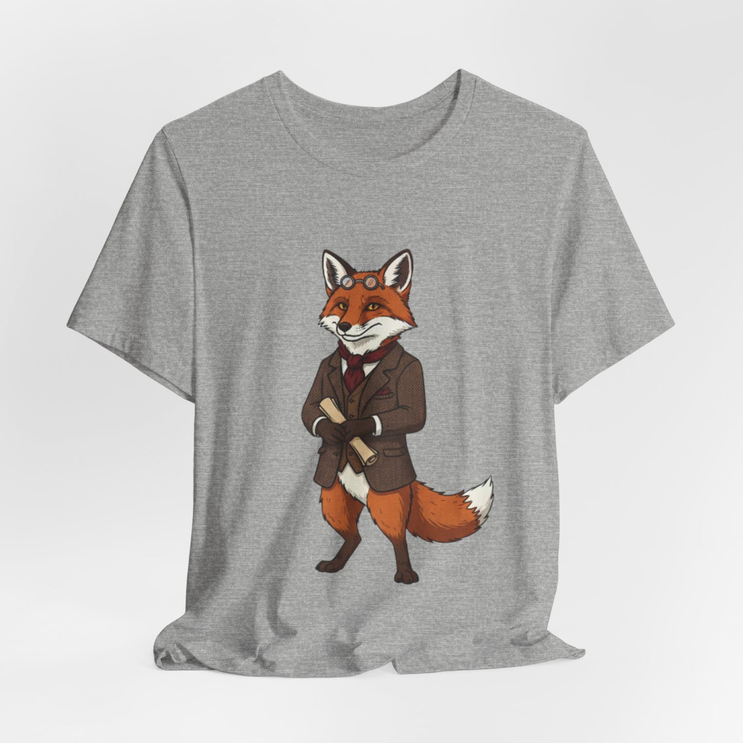 Stylish Fox Graphic Tee, Animal Lover's shirt, Fun Casual Outfit, Unique Gift for Him/Her, Quirky Fashion Statement