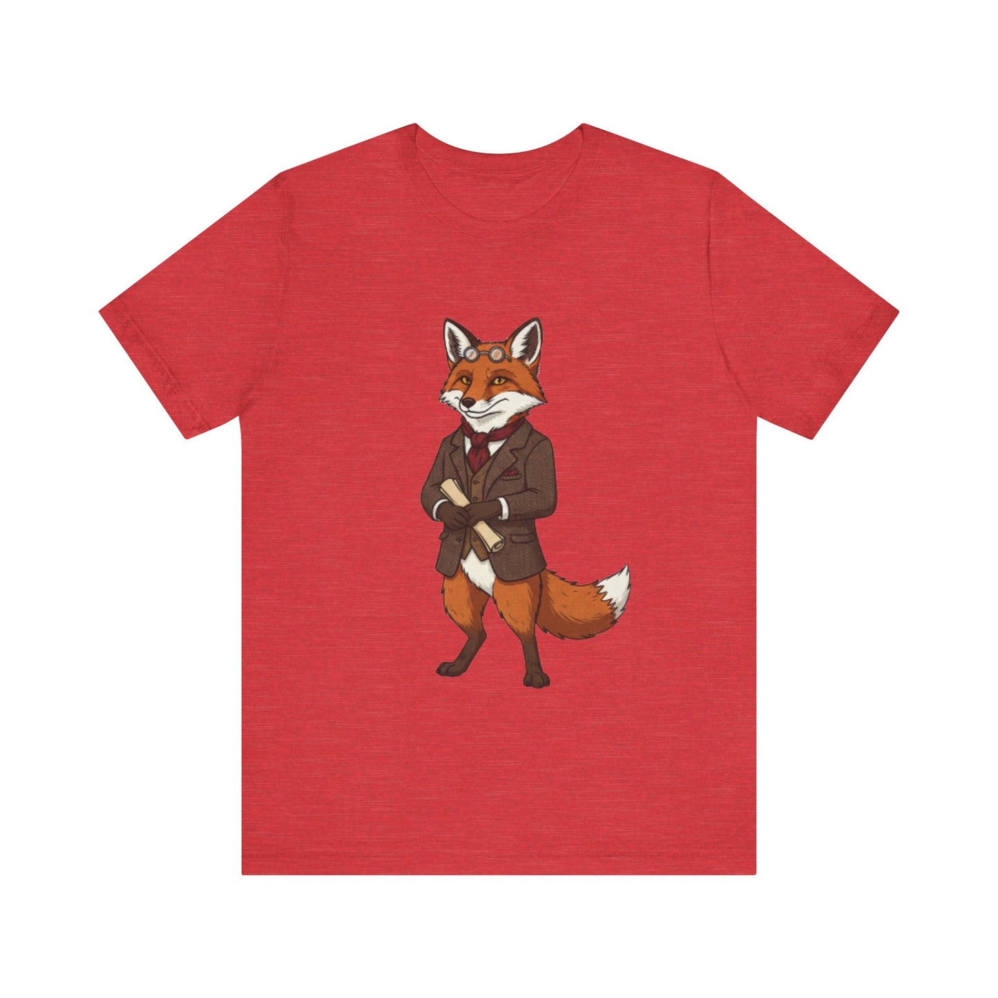 Stylish Fox Graphic Tee, Animal Lover's shirt, Fun Casual Outfit, Unique Gift for Him/Her, Quirky Fashion Statement