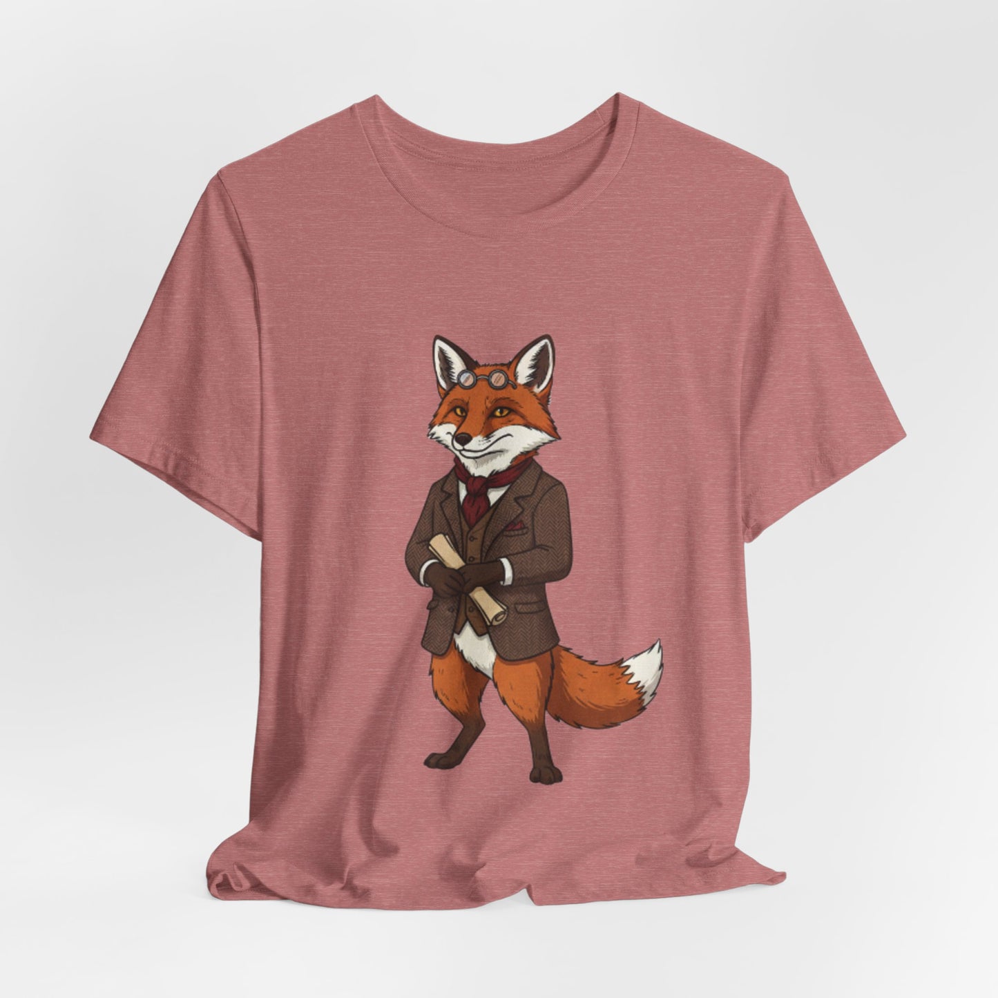 Stylish Fox Graphic Tee, Animal Lover's shirt, Fun Casual Outfit, Unique Gift for Him/Her, Quirky Fashion Statement
