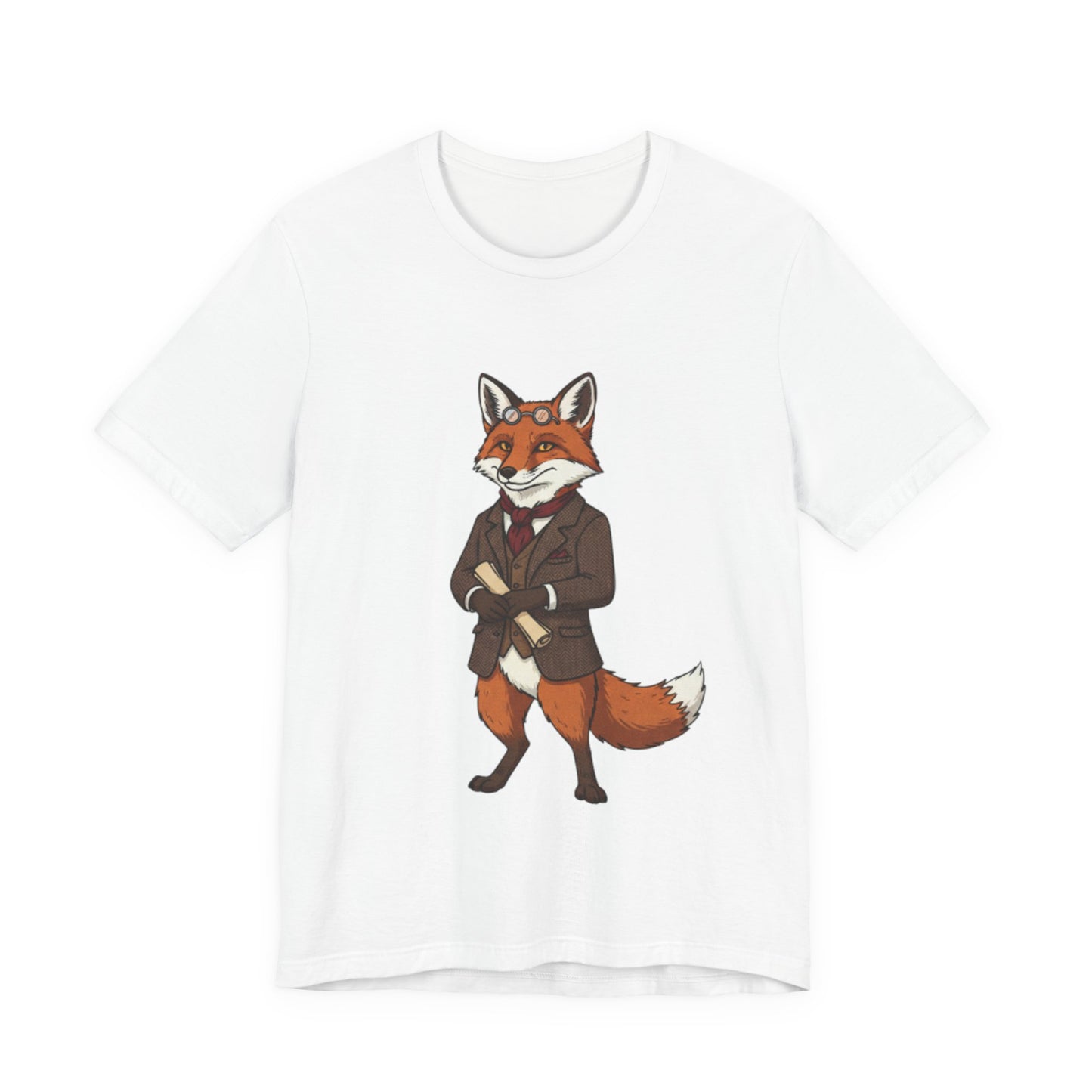 Stylish Fox Graphic Tee, Animal Lover's shirt, Fun Casual Outfit, Unique Gift for Him/Her, Quirky Fashion Statement