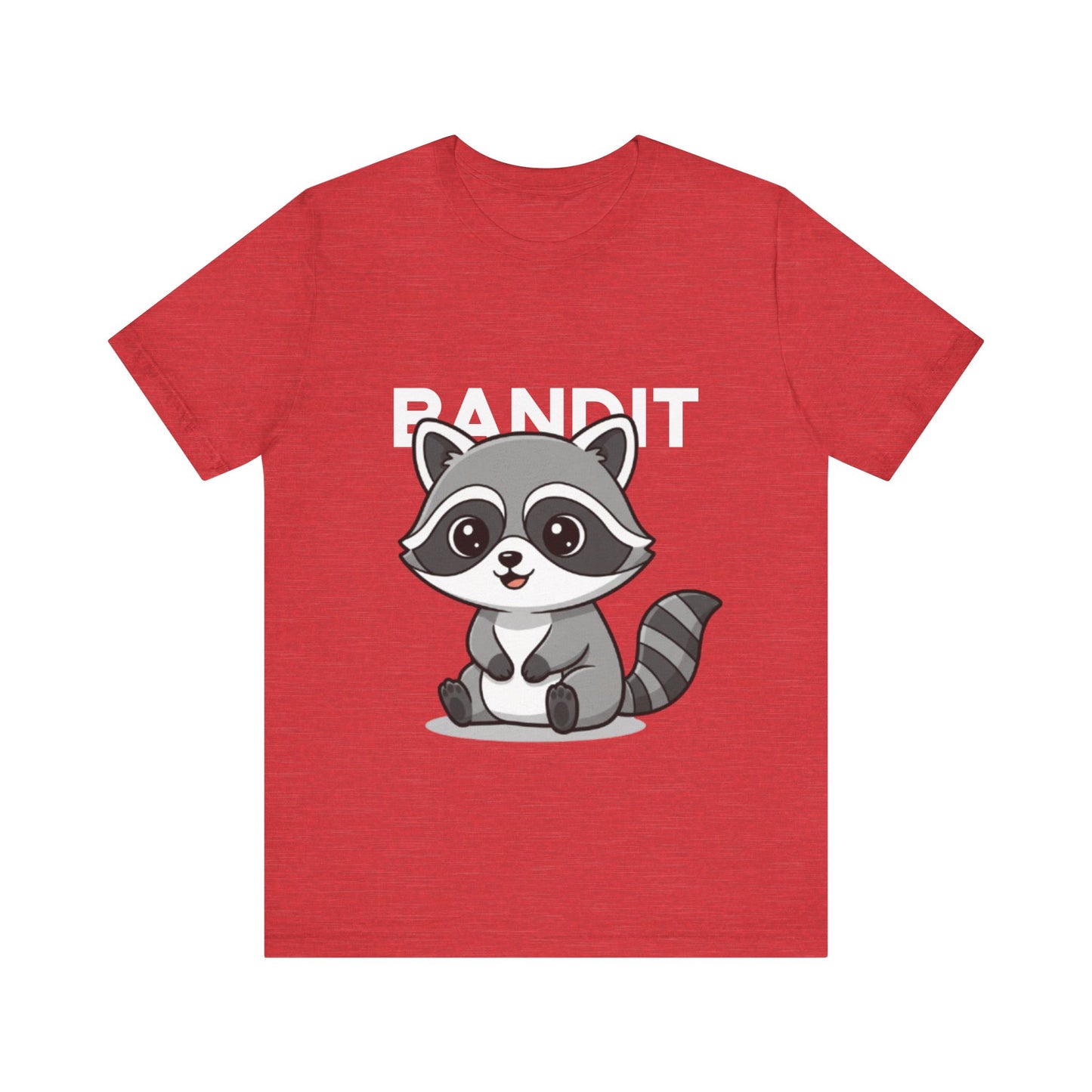 Cute Raccoon Bandit Tee - Fun Gift for Animal Lovers, Kids, Eco-Friendly Shirt, Casual Wear, Birthday, Nature Enthusiasts