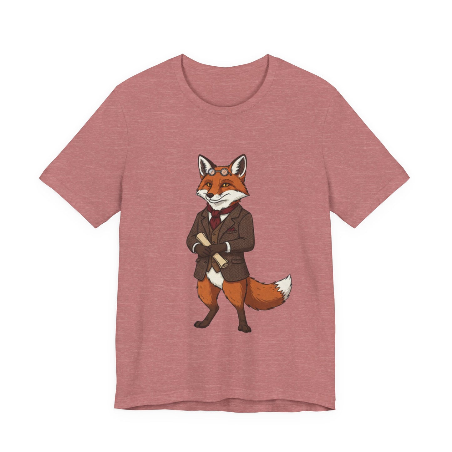 Stylish Fox Graphic Tee, Animal Lover's shirt, Fun Casual Outfit, Unique Gift for Him/Her, Quirky Fashion Statement