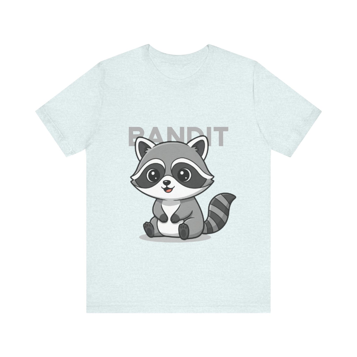 Cute Raccoon Bandit Tee - Fun Gift for Animal Lovers, Kids, Eco-Friendly Shirt, Casual Wear, Birthday, Nature Enthusiasts