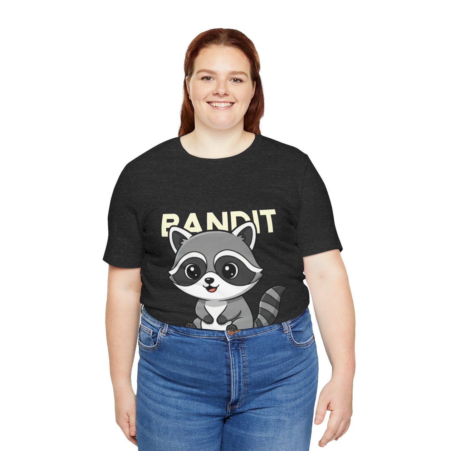 Cute Raccoon Bandit Tee - Fun Gift for Animal Lovers, Kids, Eco-Friendly Shirt, Casual Wear, Birthday, Nature Enthusiasts