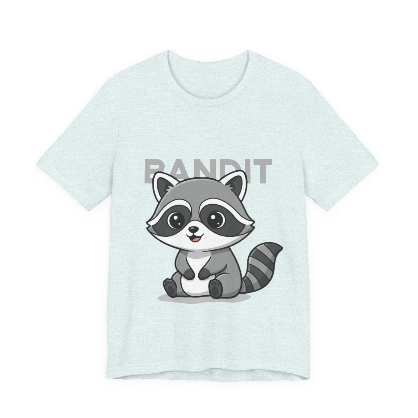 Cute Raccoon Bandit Tee - Fun Gift for Animal Lovers, Kids, Eco-Friendly Shirt, Casual Wear, Birthday, Nature Enthusiasts