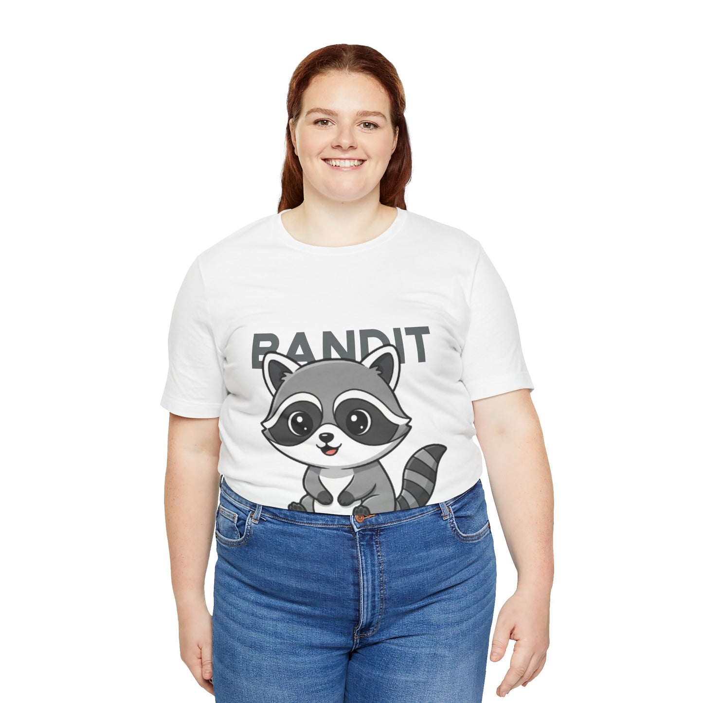 Cute Raccoon Bandit Tee - Fun Gift for Animal Lovers, Kids, Eco-Friendly Shirt, Casual Wear, Birthday, Nature Enthusiasts
