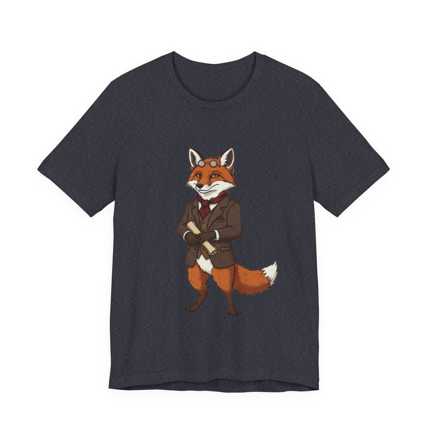 Stylish Fox Graphic Tee, Animal Lover's shirt, Fun Casual Outfit, Unique Gift for Him/Her, Quirky Fashion Statement
