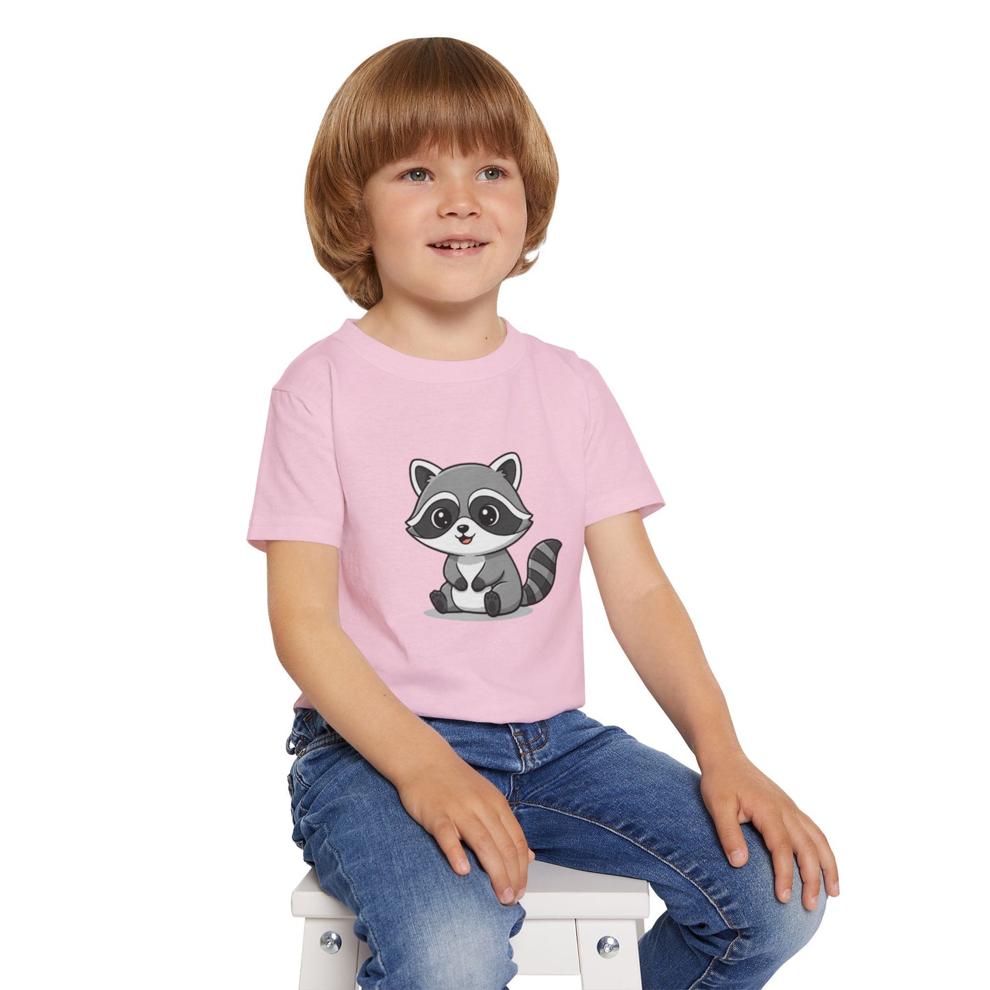 Cute Raccoon Toddler T-Shirt