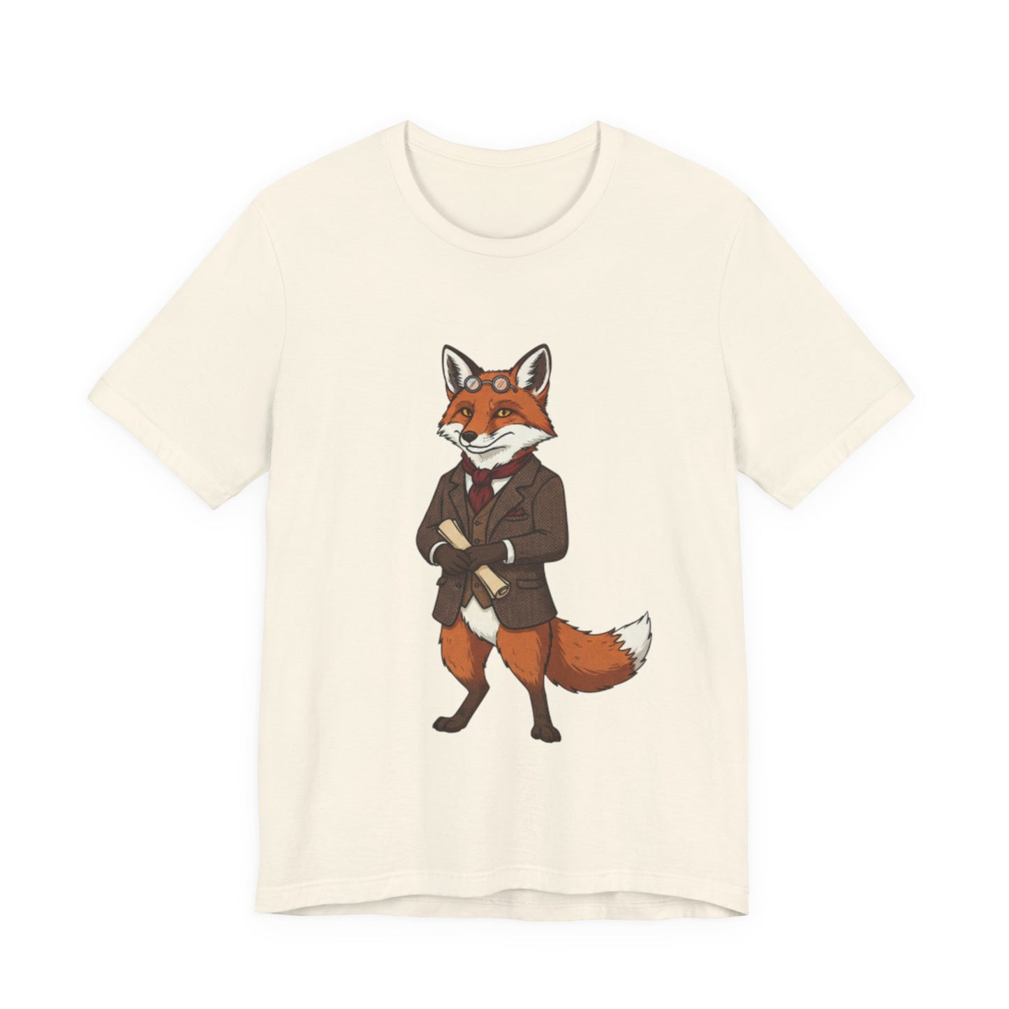 Stylish Fox Graphic Tee, Animal Lover's shirt, Fun Casual Outfit, Unique Gift for Him/Her, Quirky Fashion Statement