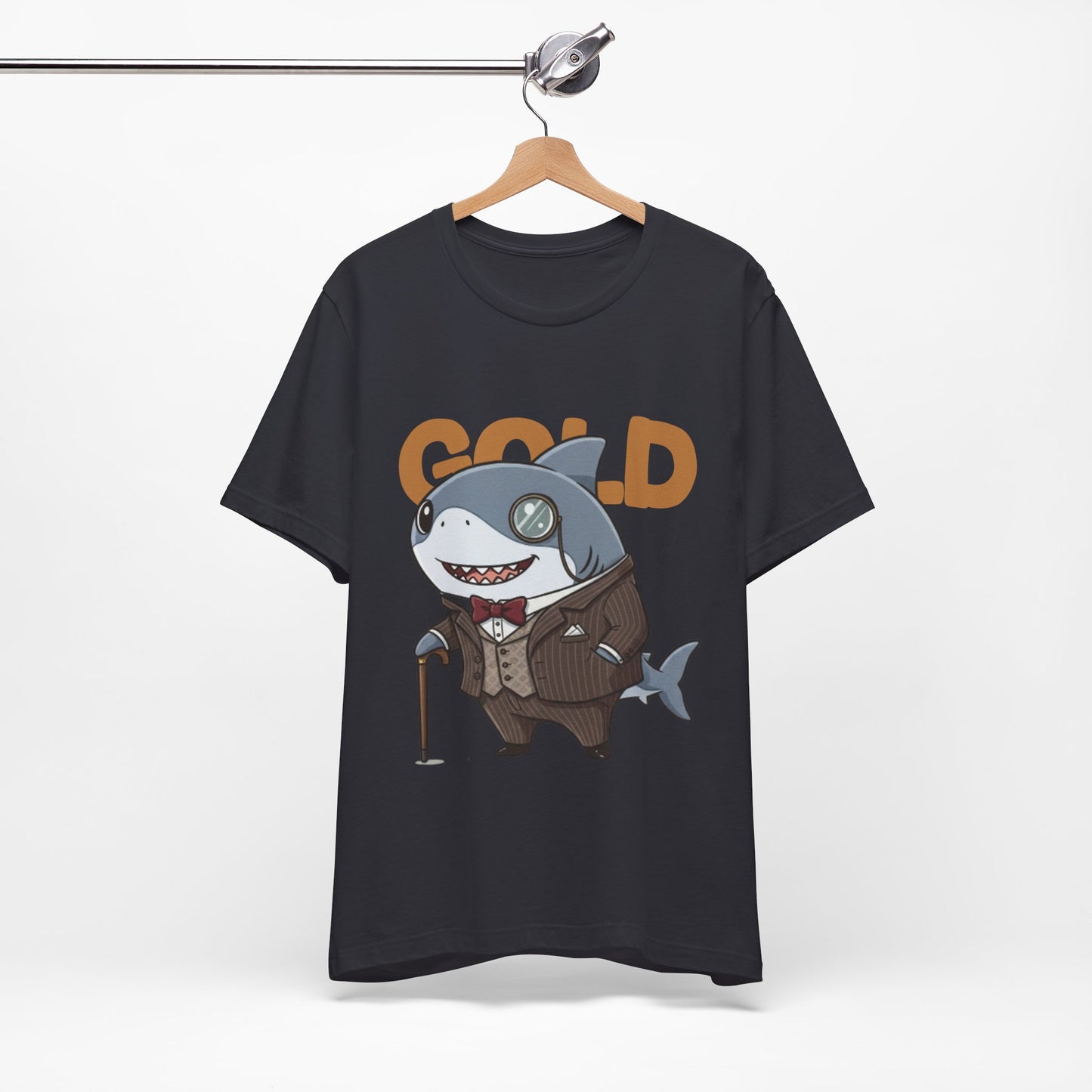 Unique Gentleman Shark Shirt | Classic 1920s Style Animal Art T-Shirt - Unisex Tee, Gift for Shark Lovers, Casual Outfit