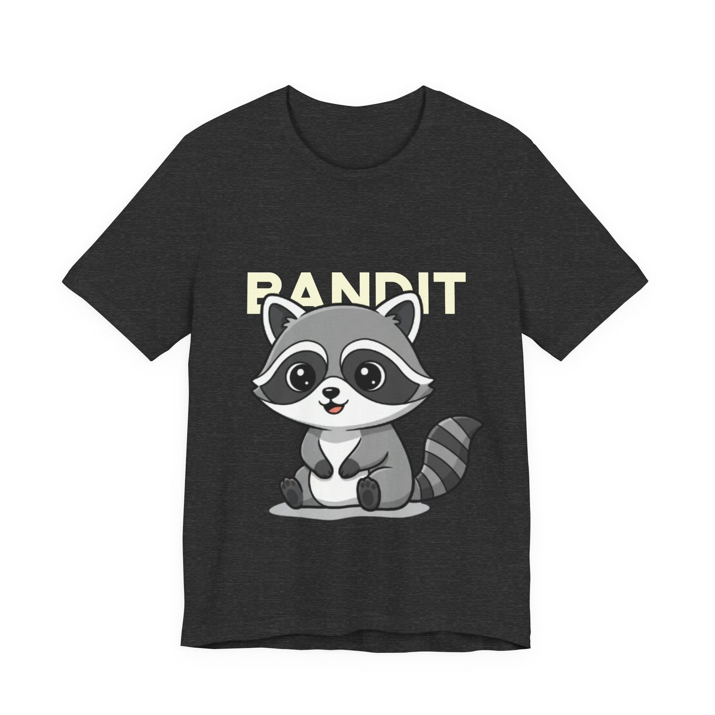 Cute Raccoon Bandit Tee - Fun Gift for Animal Lovers, Kids, Eco-Friendly Shirt, Casual Wear, Birthday, Nature Enthusiasts