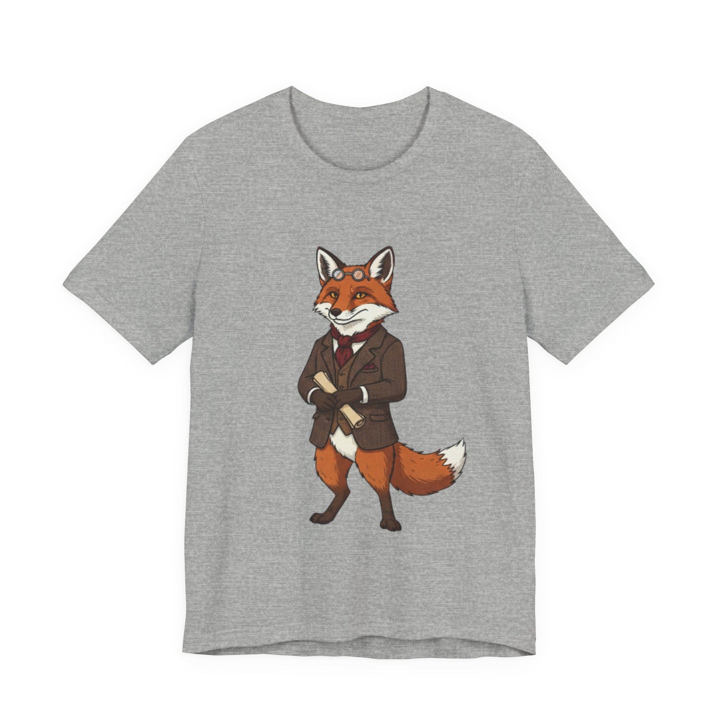 Stylish Fox Graphic Tee, Animal Lover's shirt, Fun Casual Outfit, Unique Gift for Him/Her, Quirky Fashion Statement