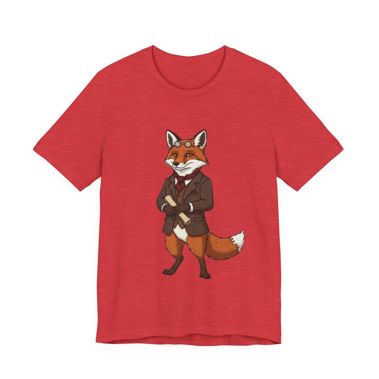 Stylish Fox Graphic Tee, Animal Lover's shirt, Fun Casual Outfit, Unique Gift for Him/Her, Quirky Fashion Statement
