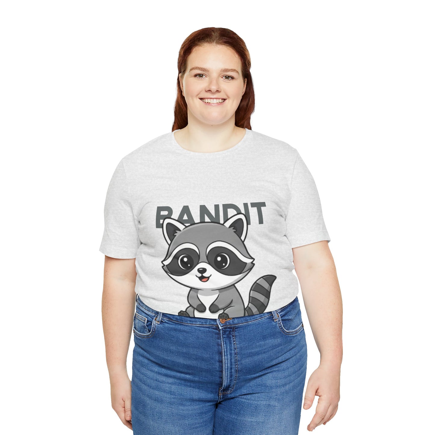 Cute Raccoon Bandit Tee - Fun Gift for Animal Lovers, Kids, Eco-Friendly Shirt, Casual Wear, Birthday, Nature Enthusiasts