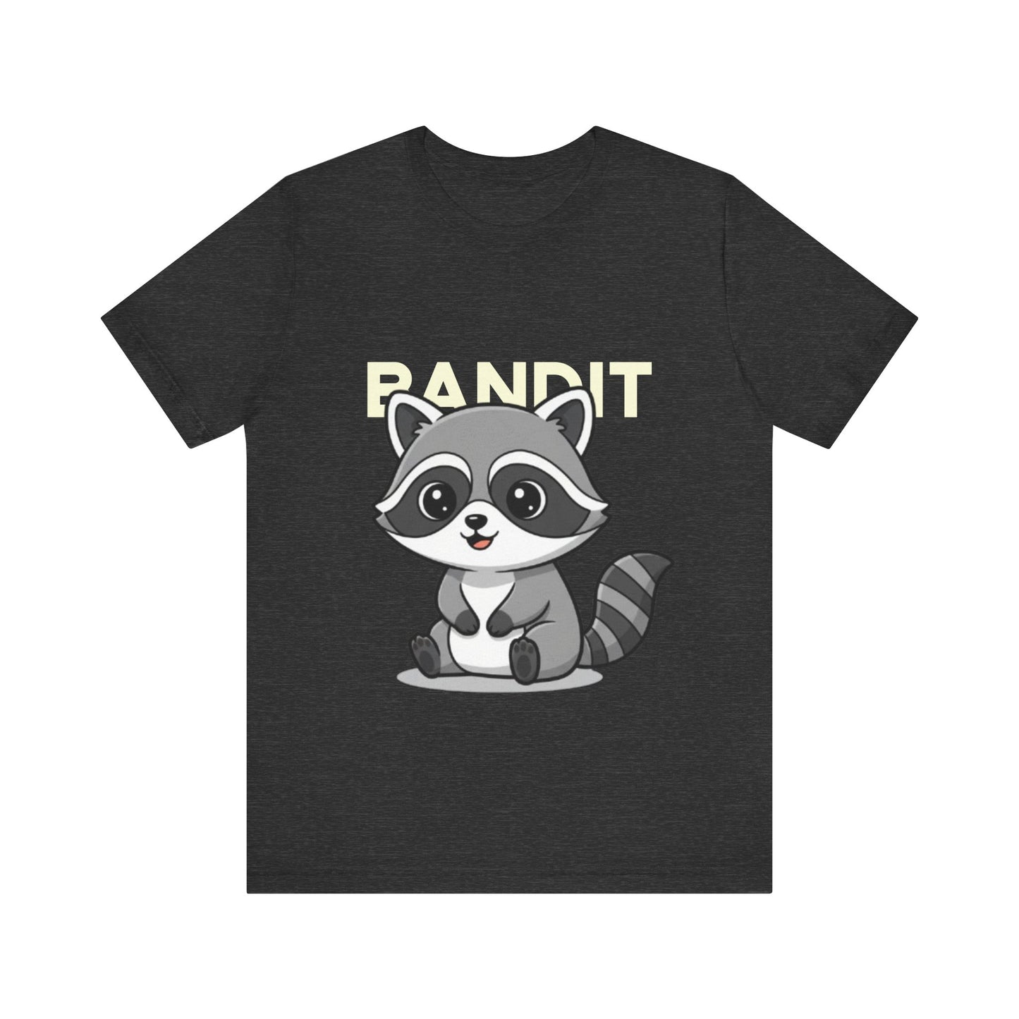 Cute Raccoon Bandit Tee - Fun Gift for Animal Lovers, Kids, Eco-Friendly Shirt, Casual Wear, Birthday, Nature Enthusiasts
